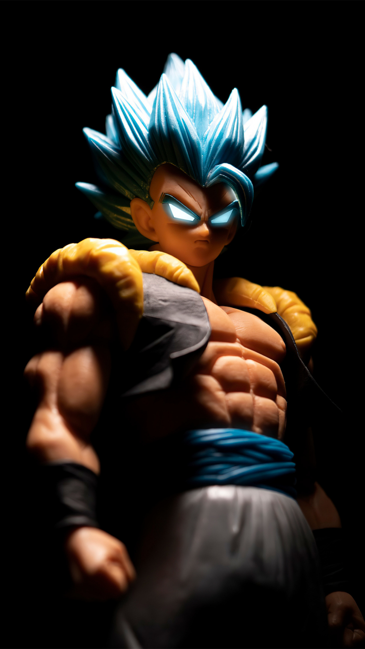 wallpaper 750x1334 gogeta, dragon ball