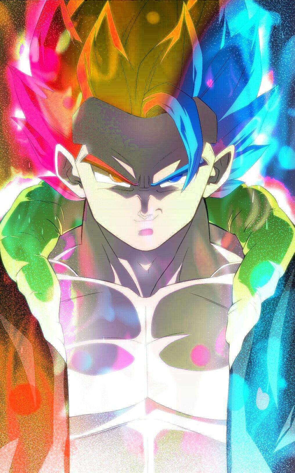 Realistic Gogeta All forms wallpaper