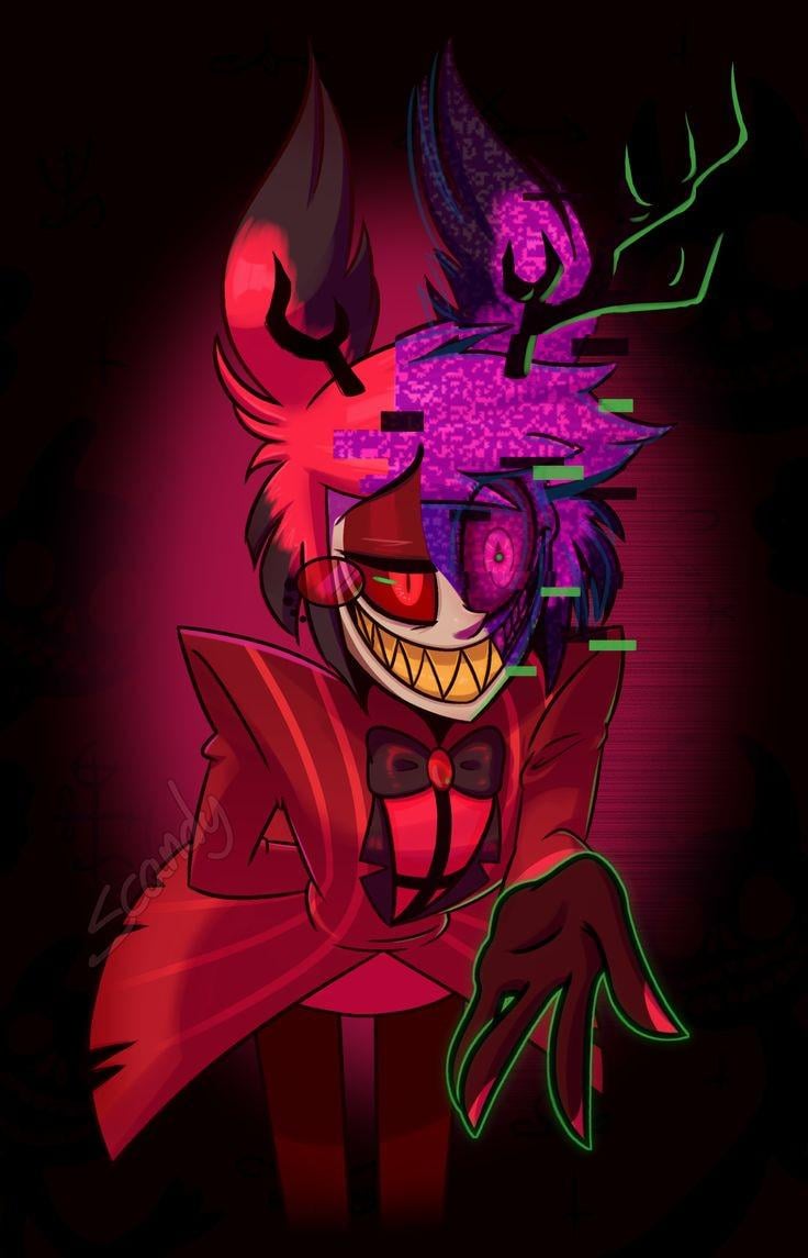 good Alastor wallpaper for my iPhone