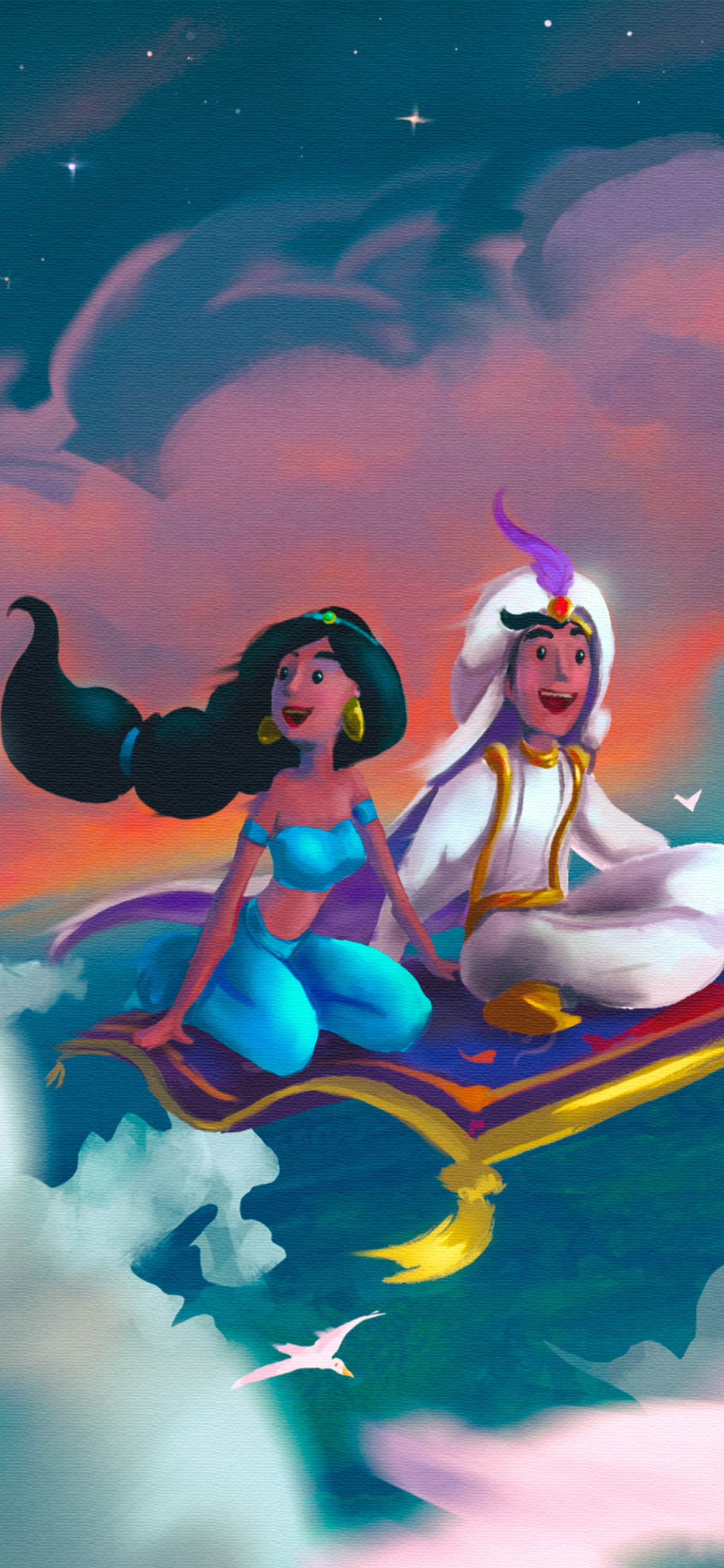 Aladdin And Jasmine Art