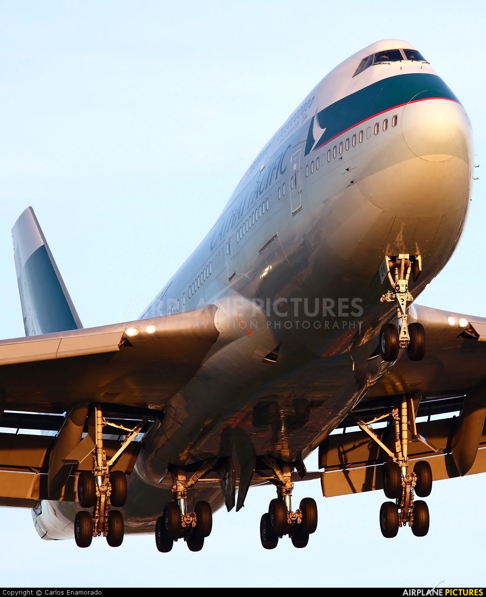 B HOV Pacific Boeing 747 400