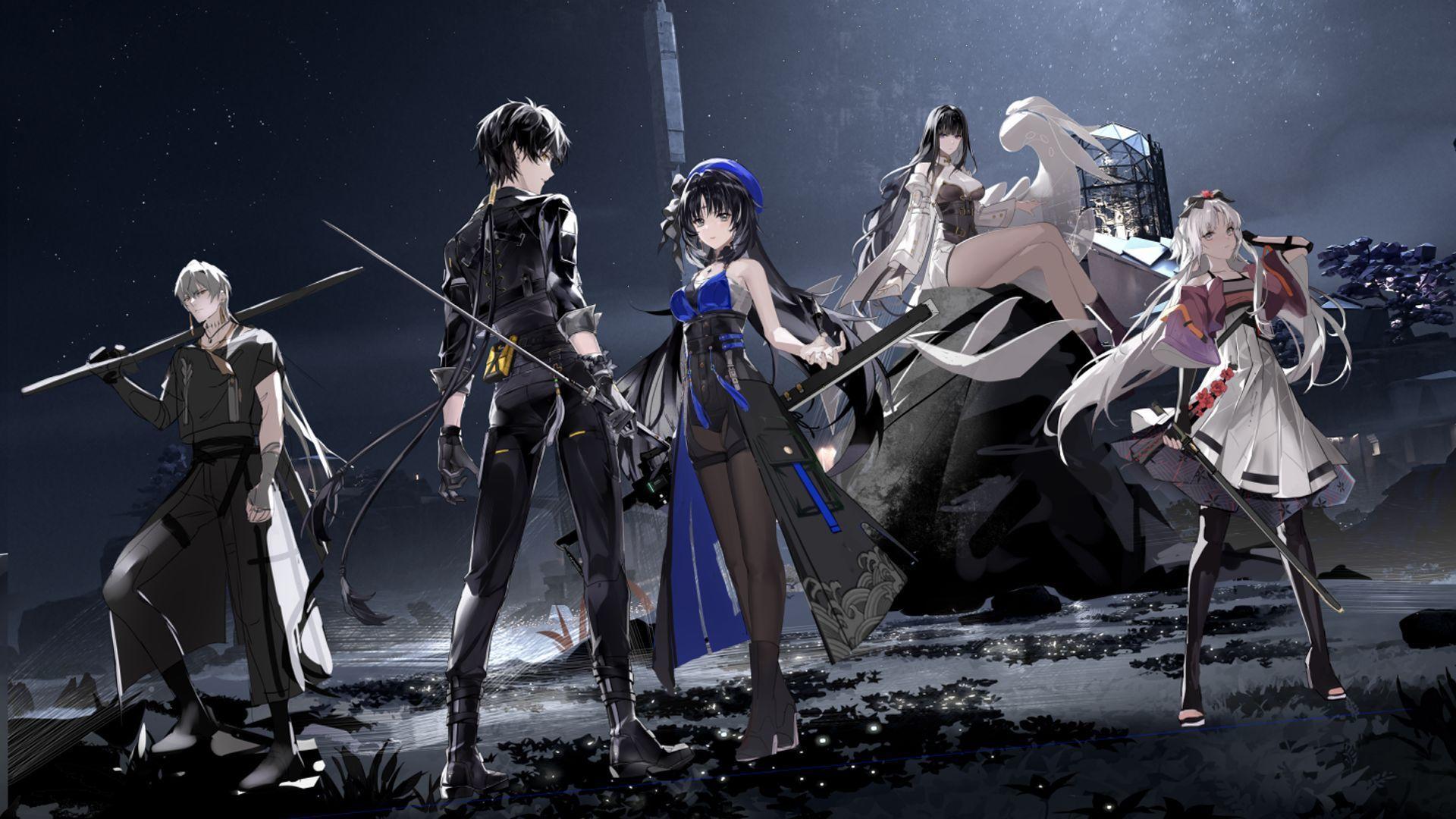 Wuthering Waves characters. Look