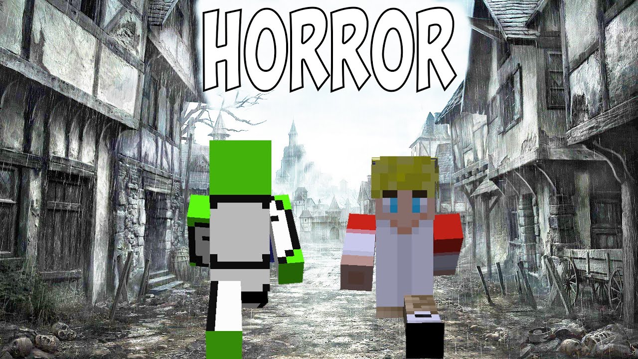 Dream and Tommy in a HORROR Film