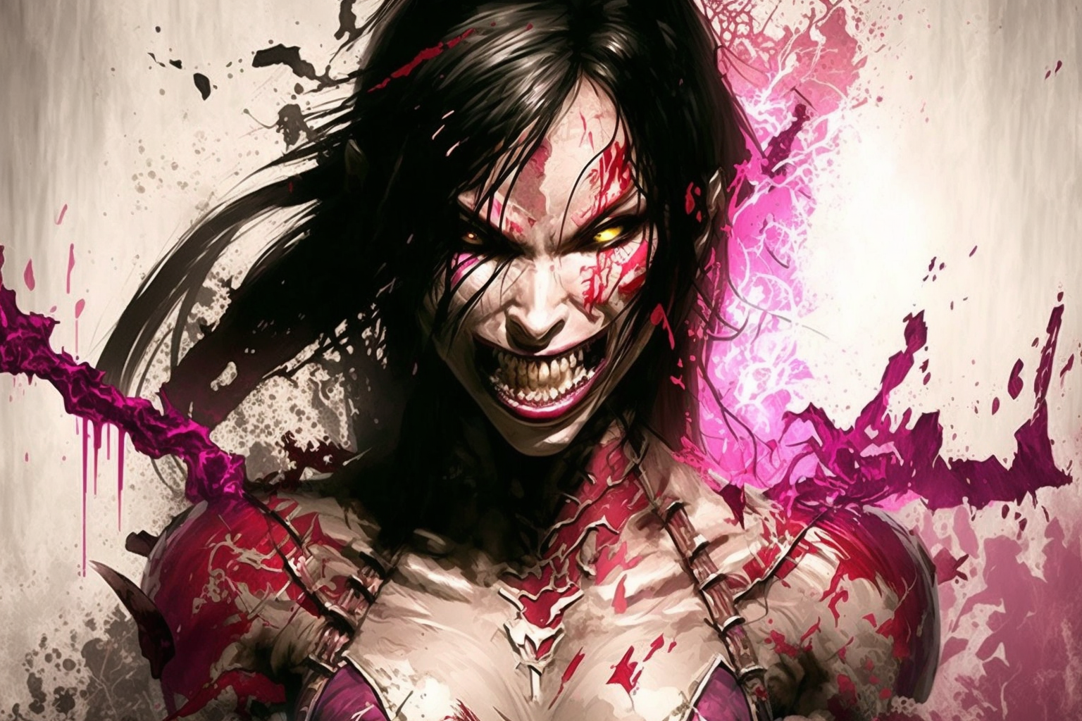 game characters, Mortal Kombat, fan art