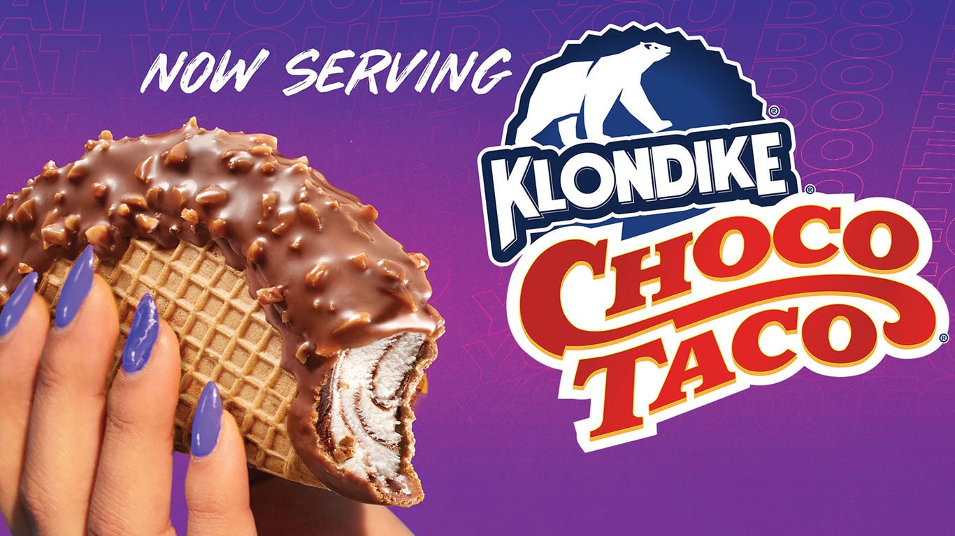 ice cream shops replace the Choco Taco