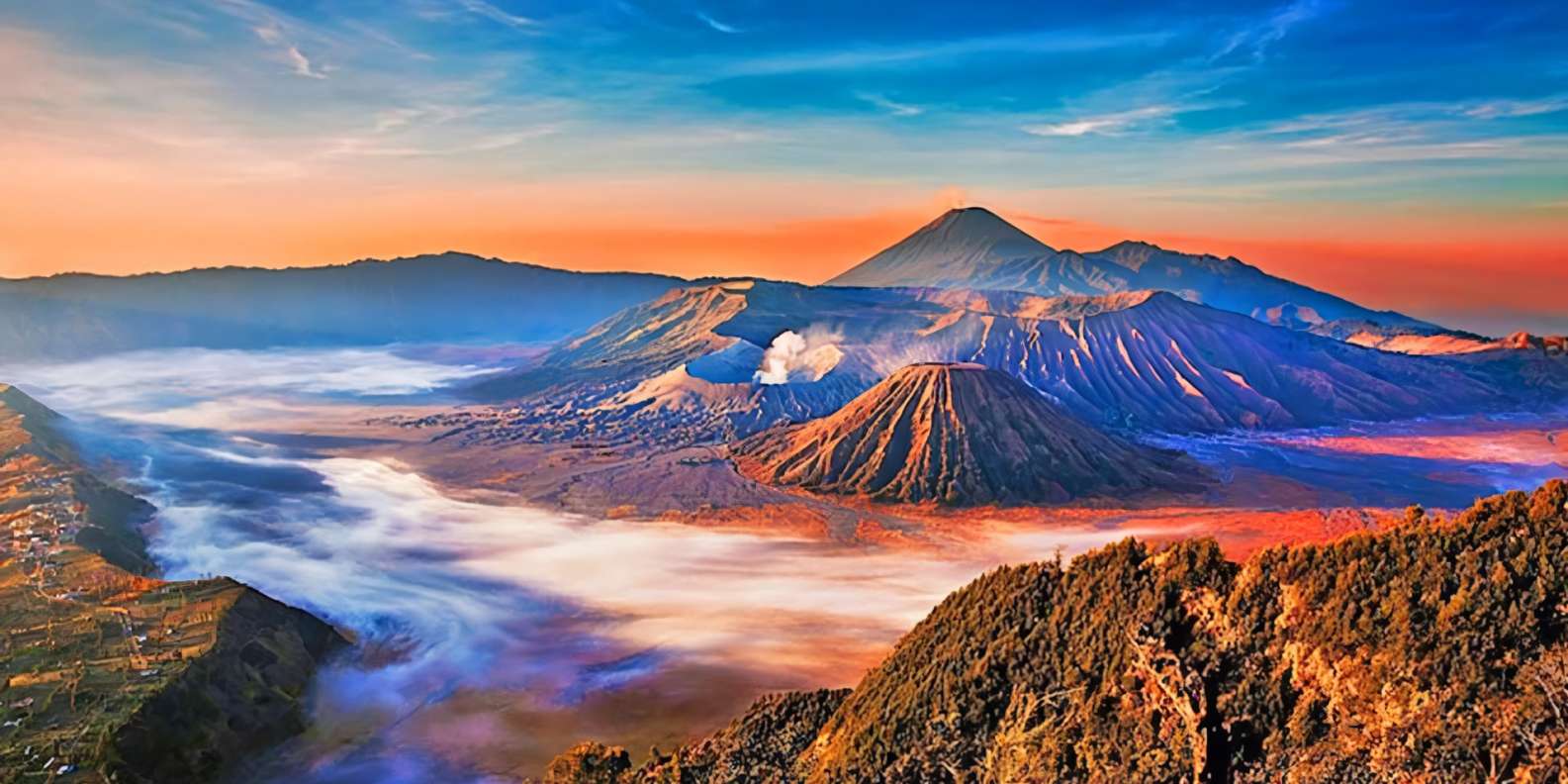Yogyakarta, Borobudur, Bromo, Ijen &