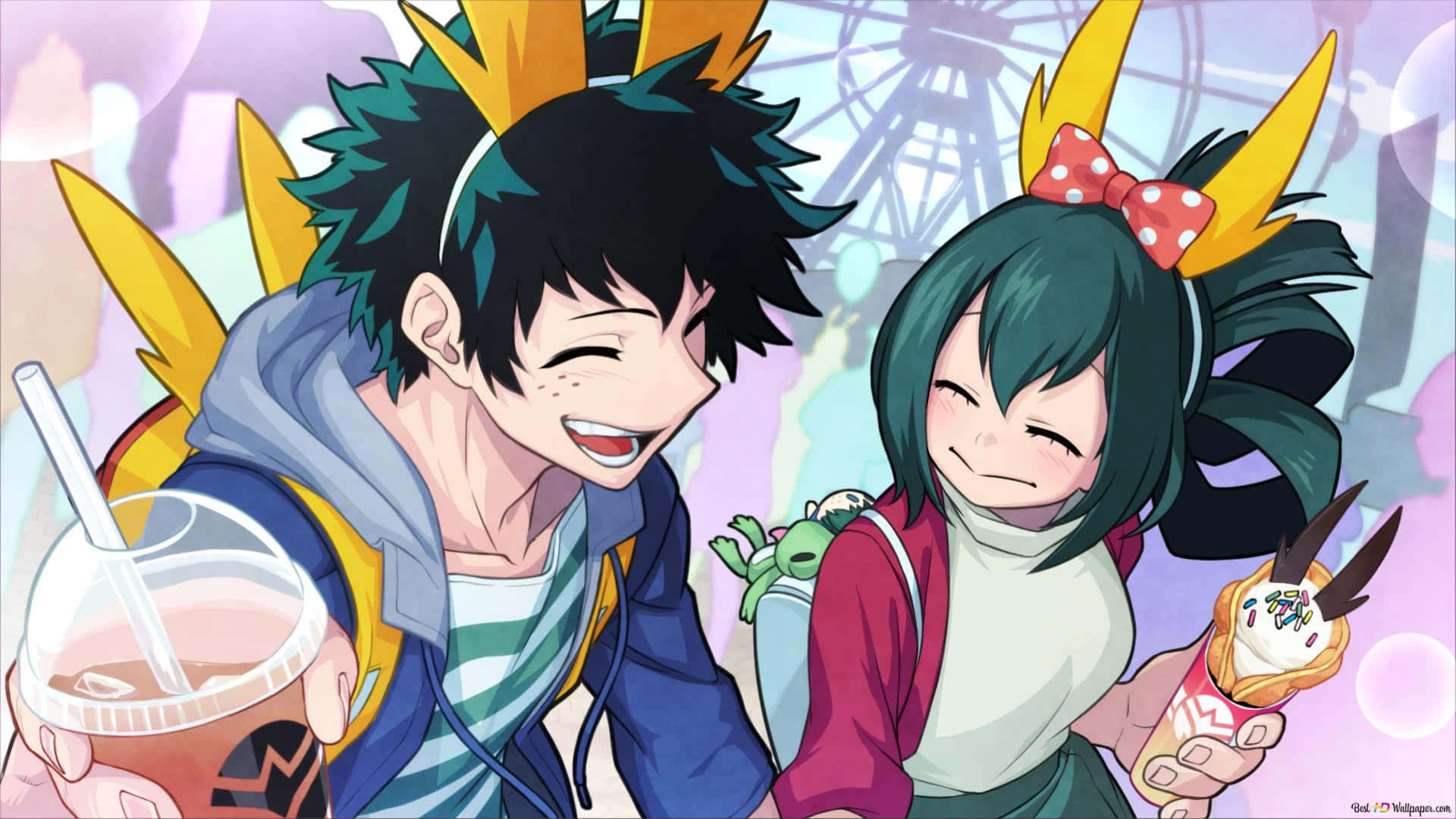 inner Kawaii Deku Wallpaper