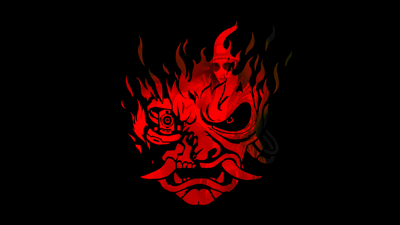 samurais mask dark 2021 wallpaper