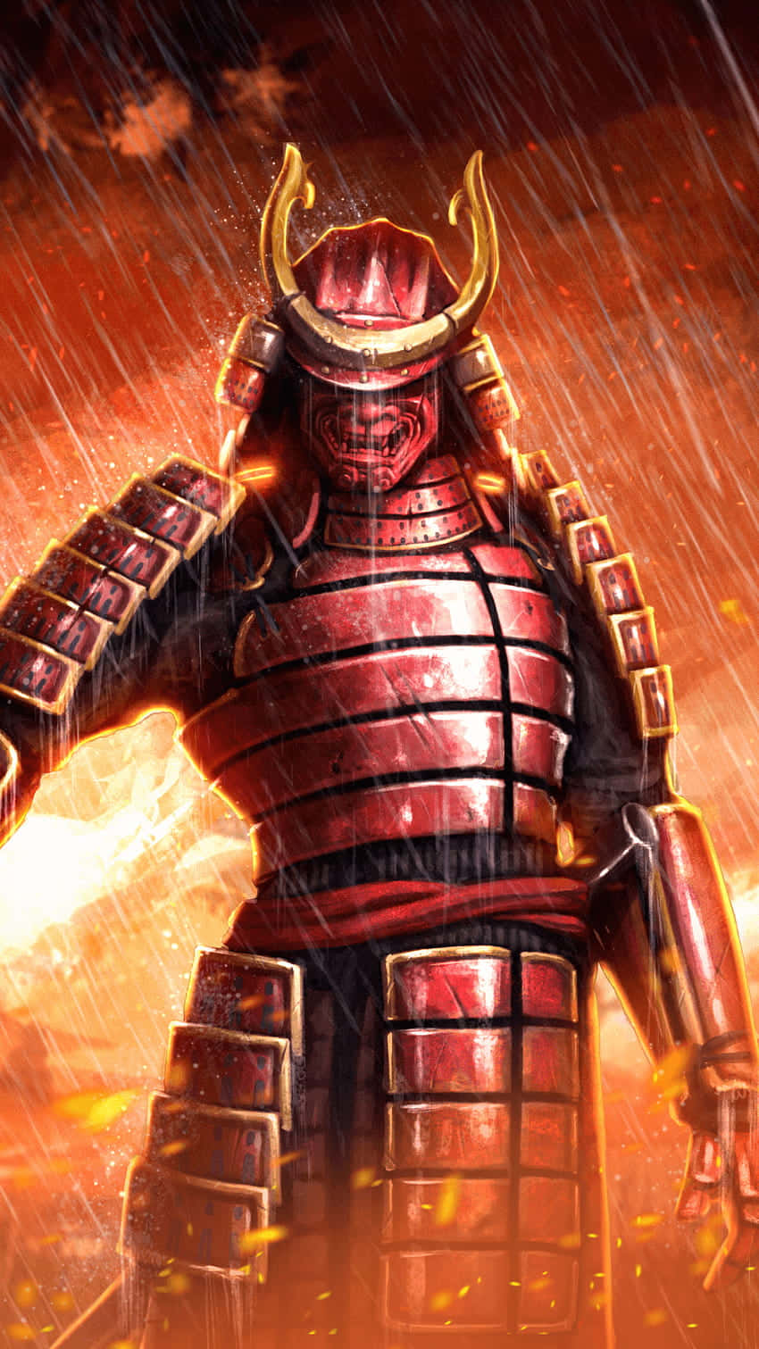 Samurai Helmet Wallpaper