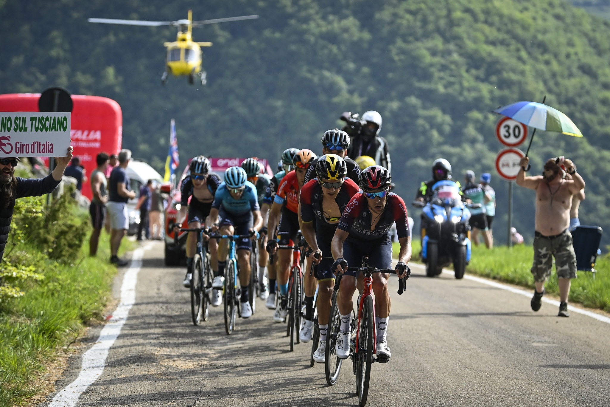 Giro d'Italia. Tappa di giovedì 25. Le