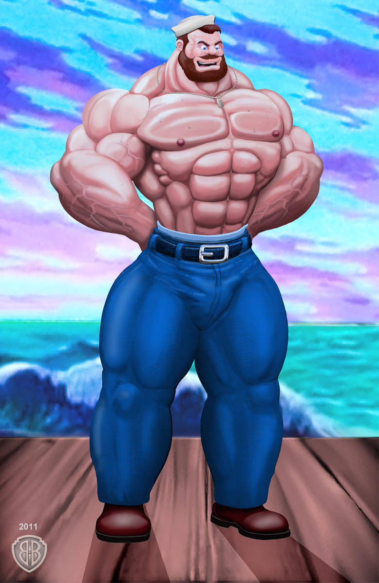 Bluto sweats at dawn by BB - Fur