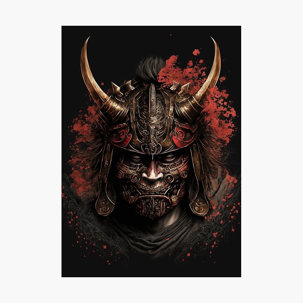 Japanese Samurai Mask, Japanese Art