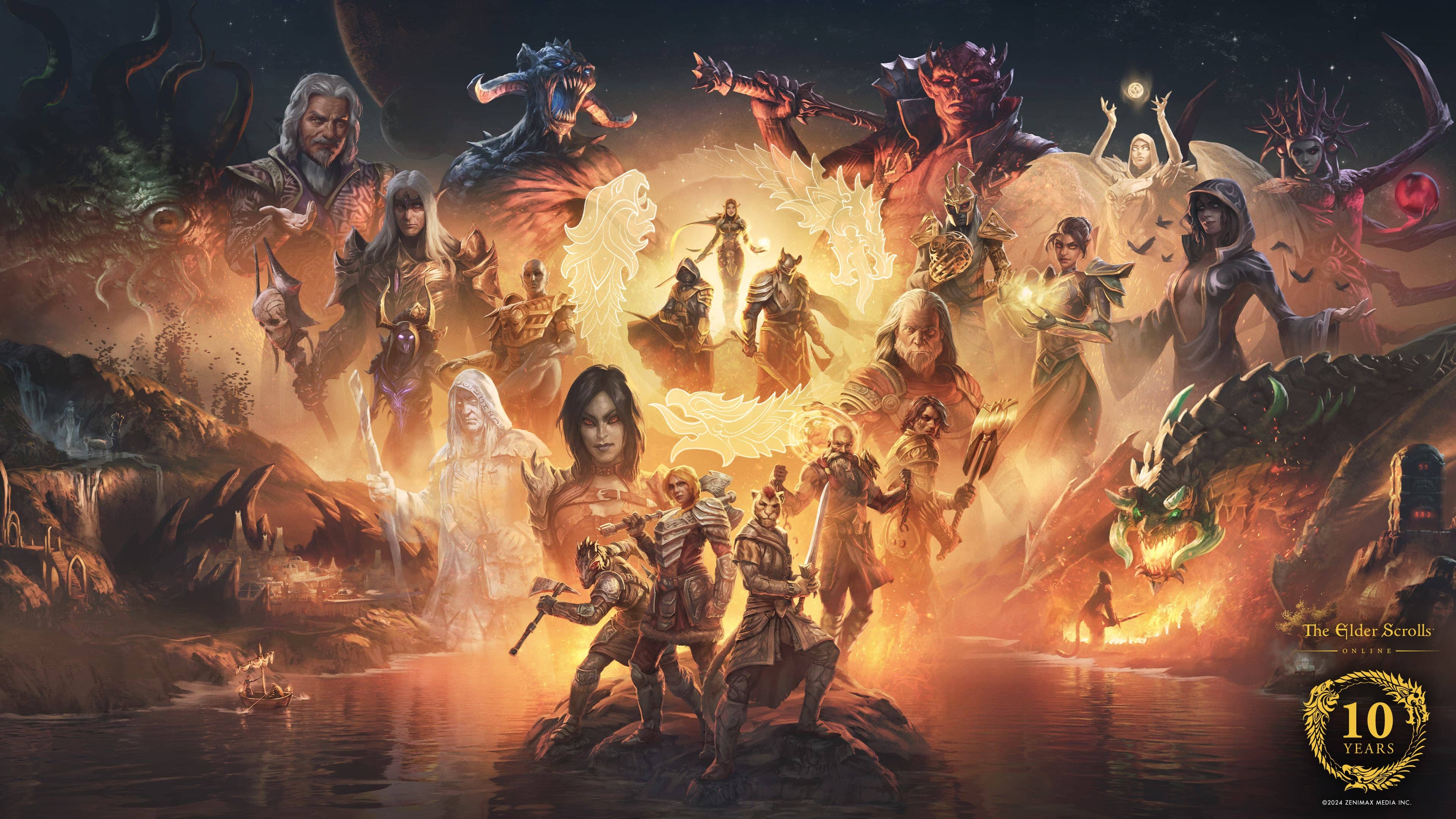 The Elder Scrolls Online Deluxe Collection Gold Road Wallpapers 