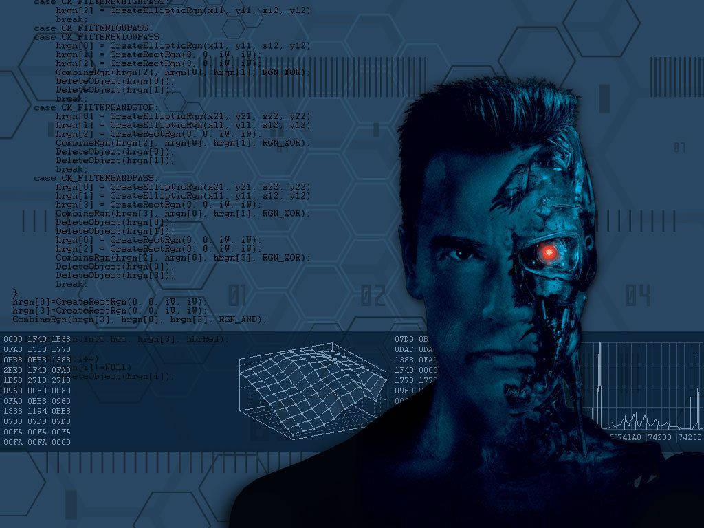 Download free Terminator Blue Art