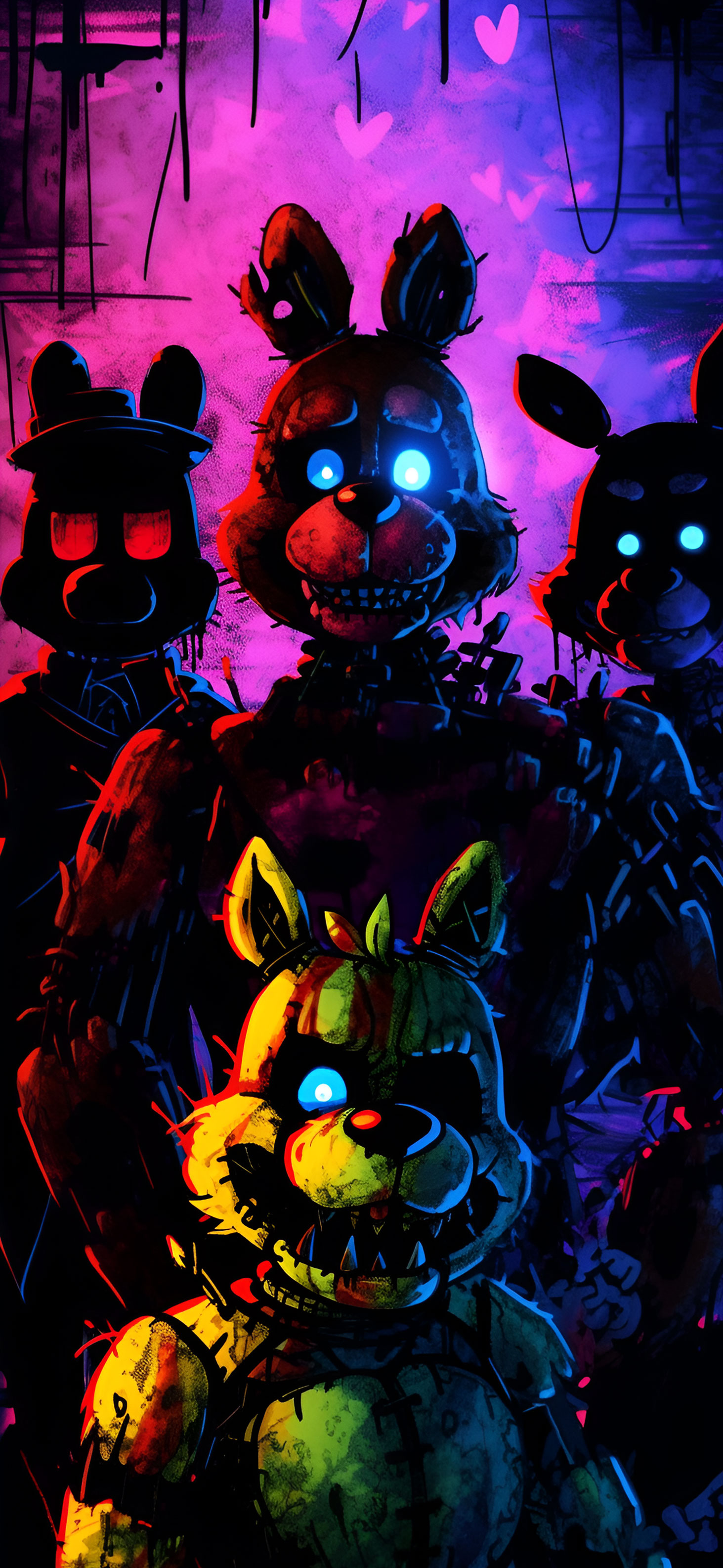 FNaF Dreadful Art Wallpaper