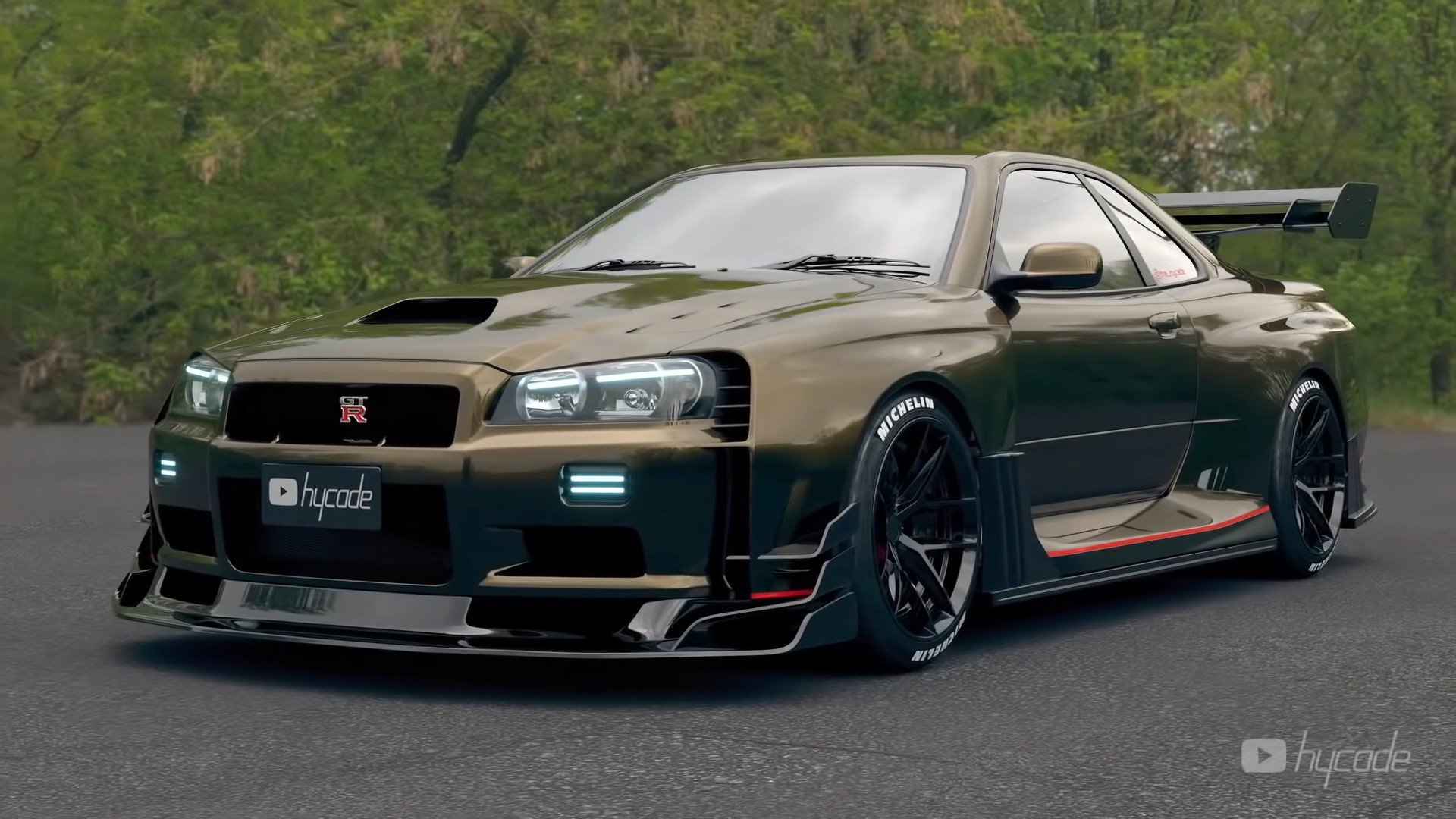 Nissan Skyline R34 GTR Custom Wide Body