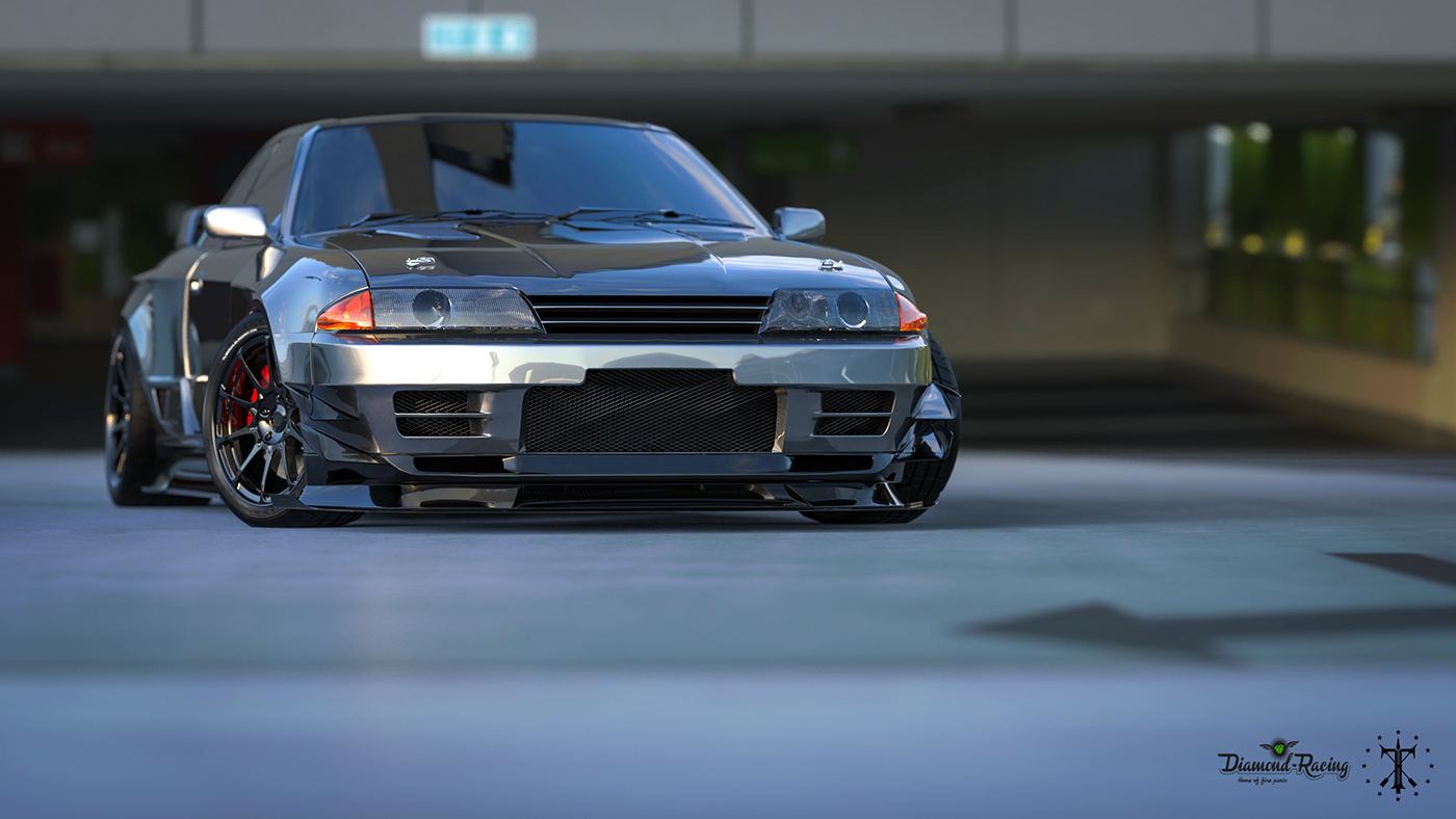 Nissan Skyline R32 TDR_add - Behance