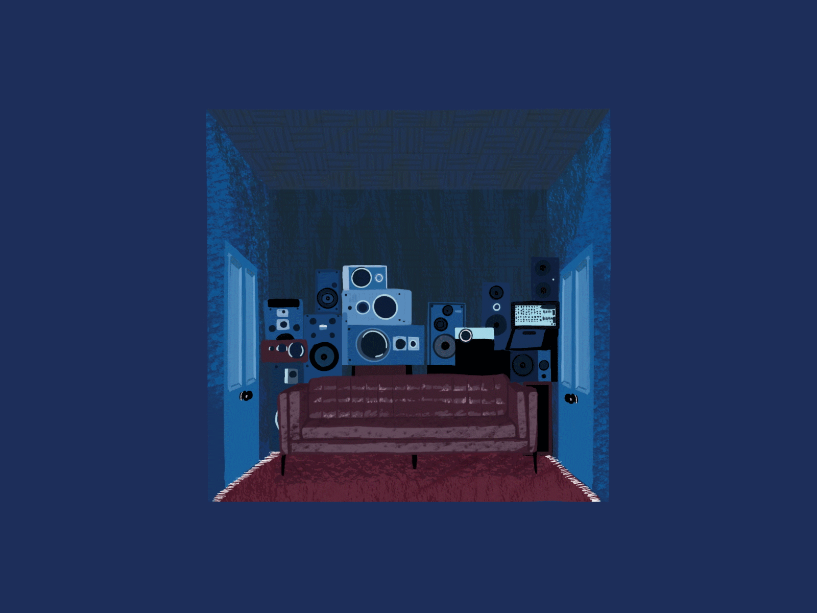 Jung Kook Room GIF Loop