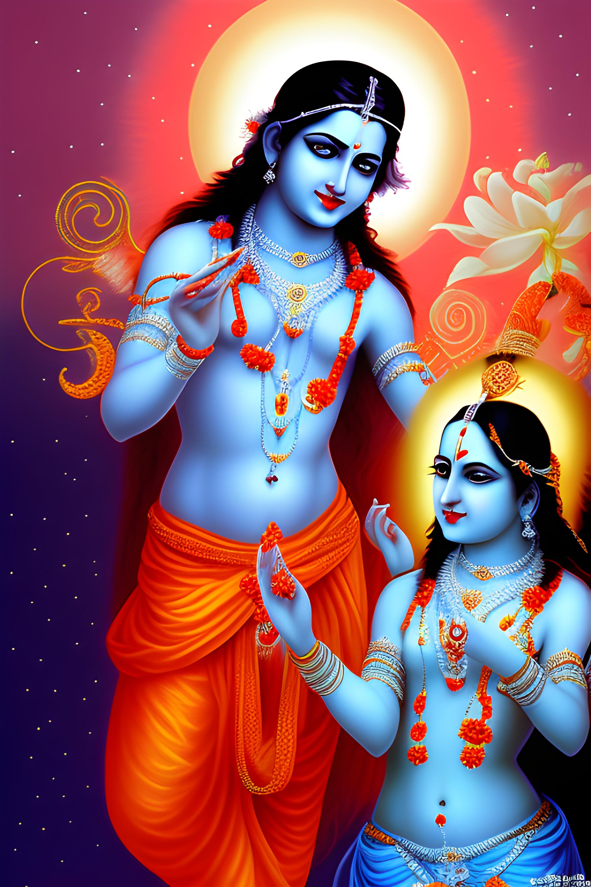 radha krishna image