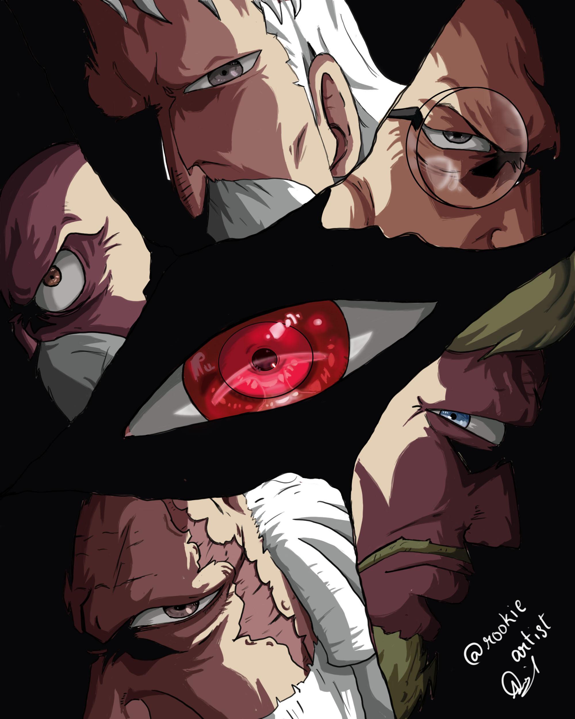 Digital artwork one piece elders