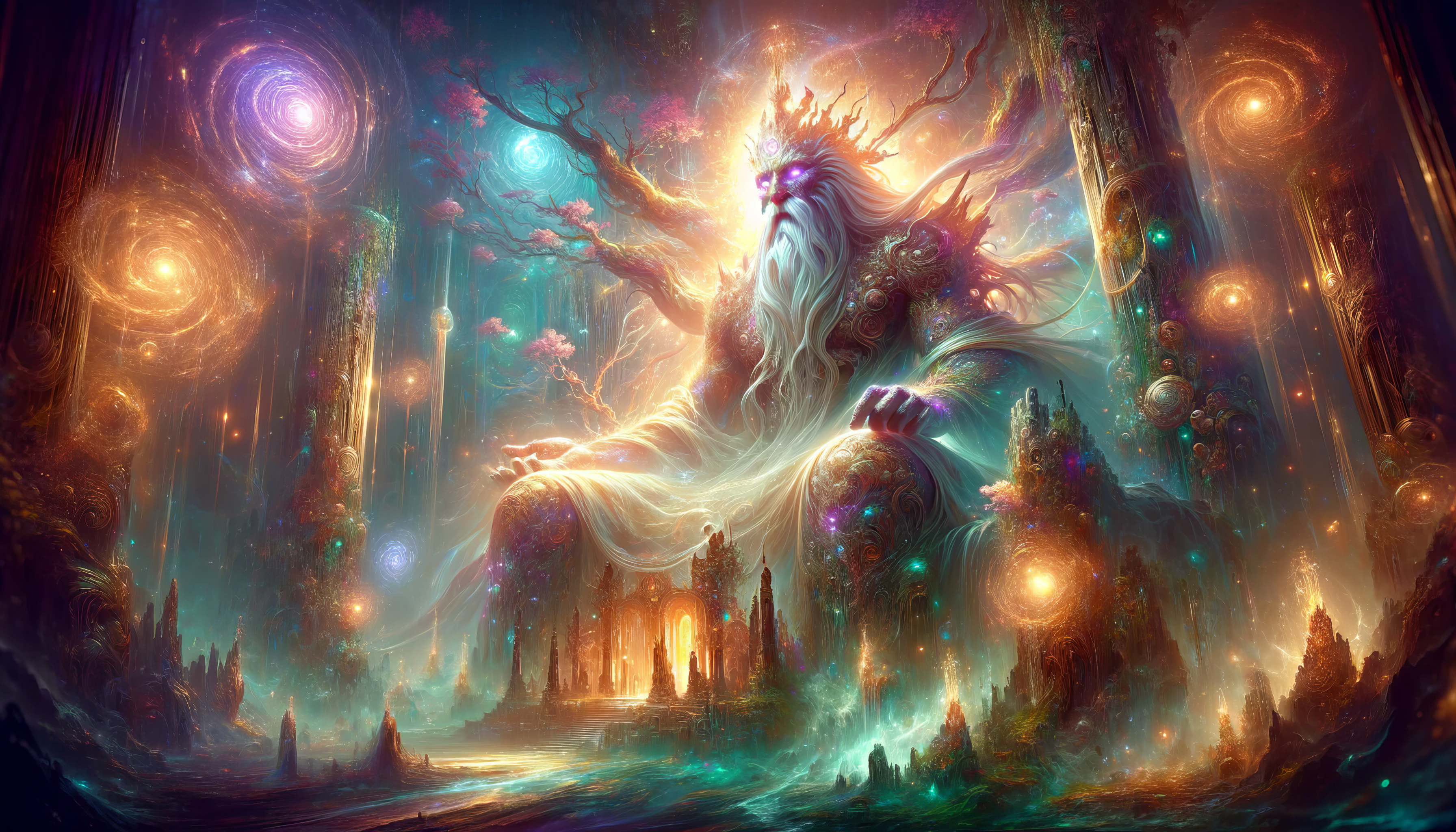 Elder God Cosmic Entity HD Wallpaper