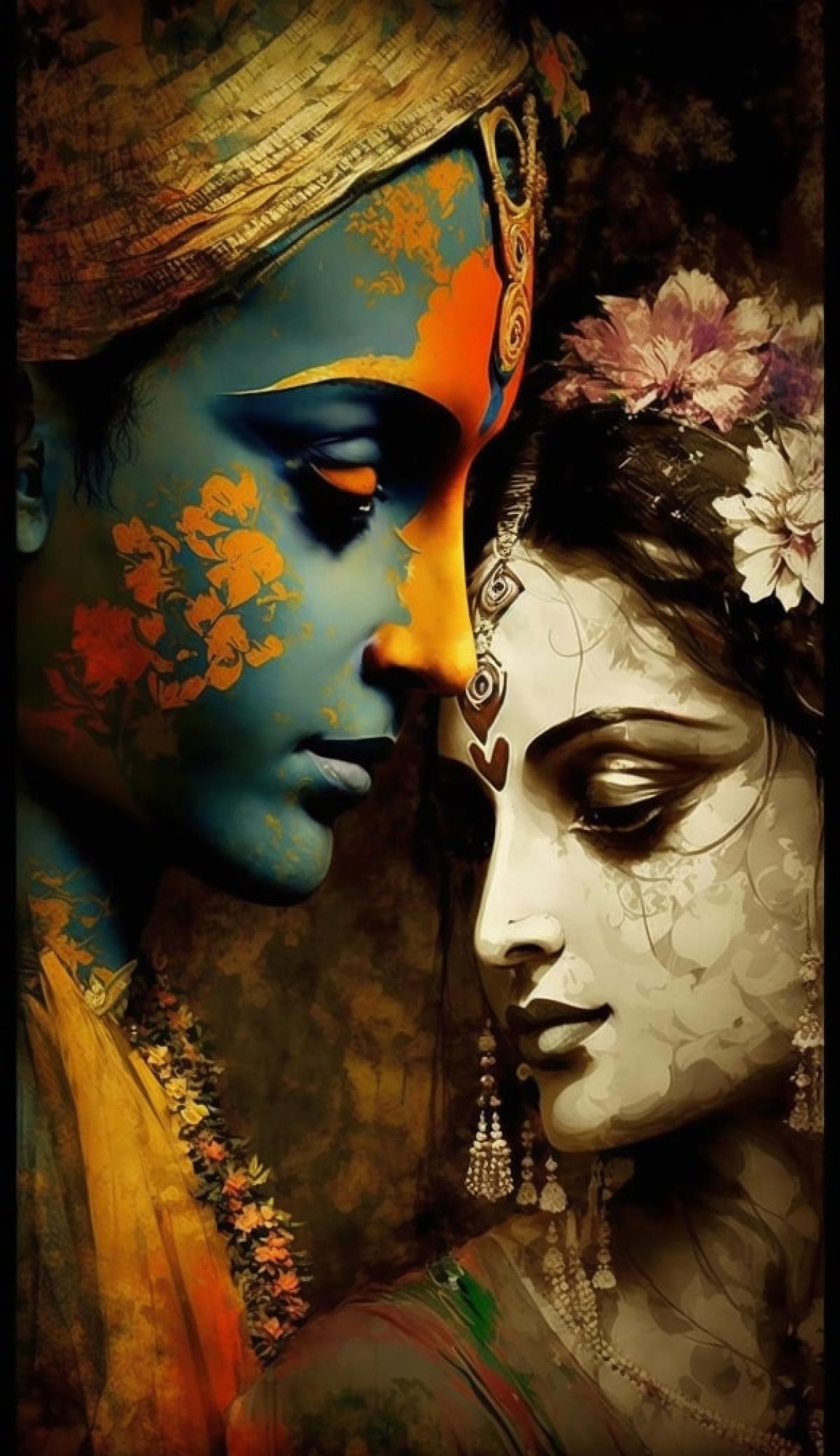Radha Krishna AI Wallpapers Wallpaper Cave