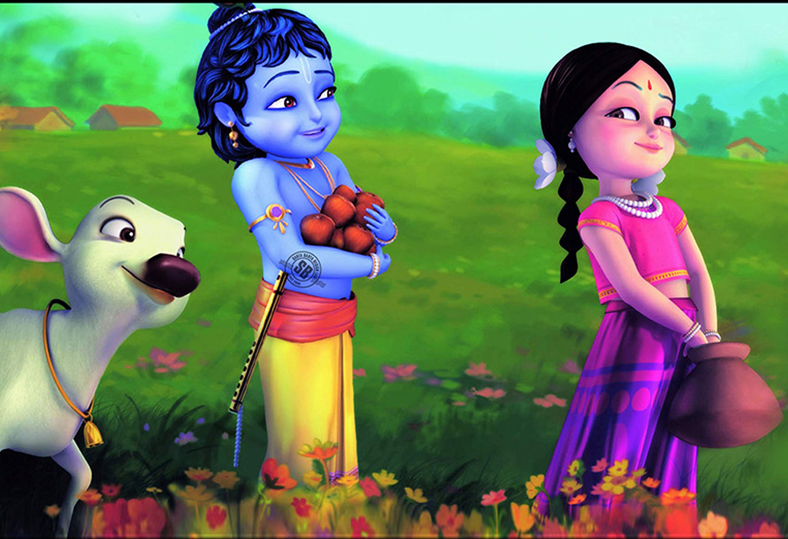 Little Krishna Wallpaper Fully