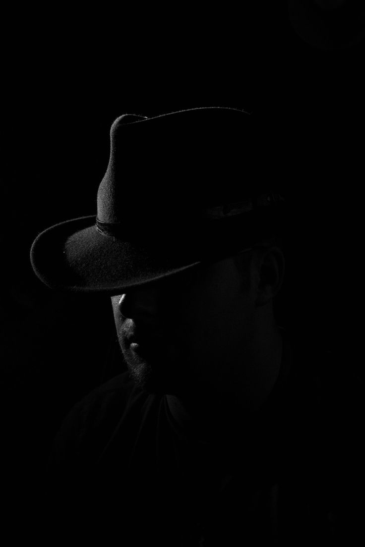 man wearing black hat #apparel