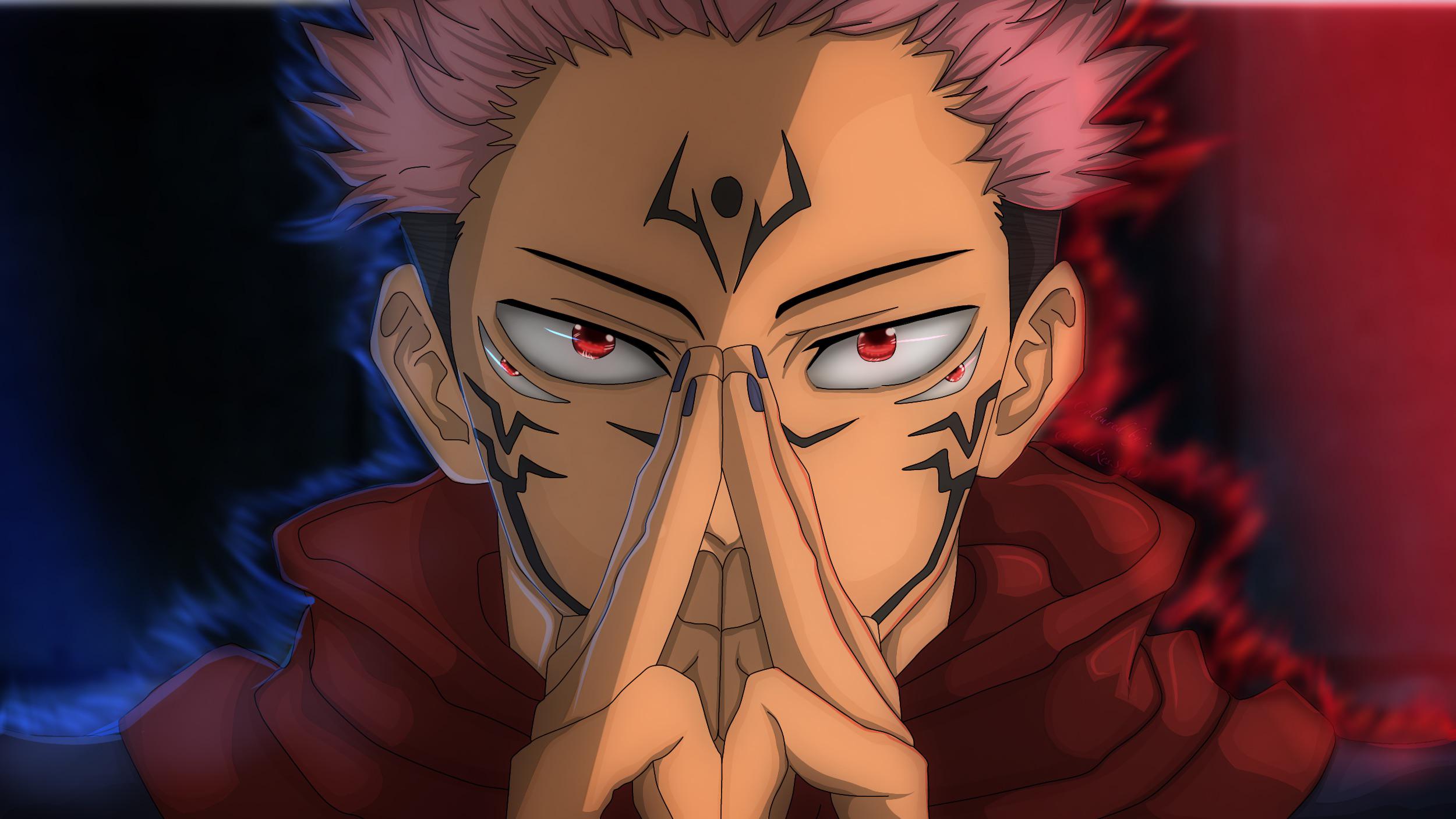 I colored Ryomen Sukuna, I hope you