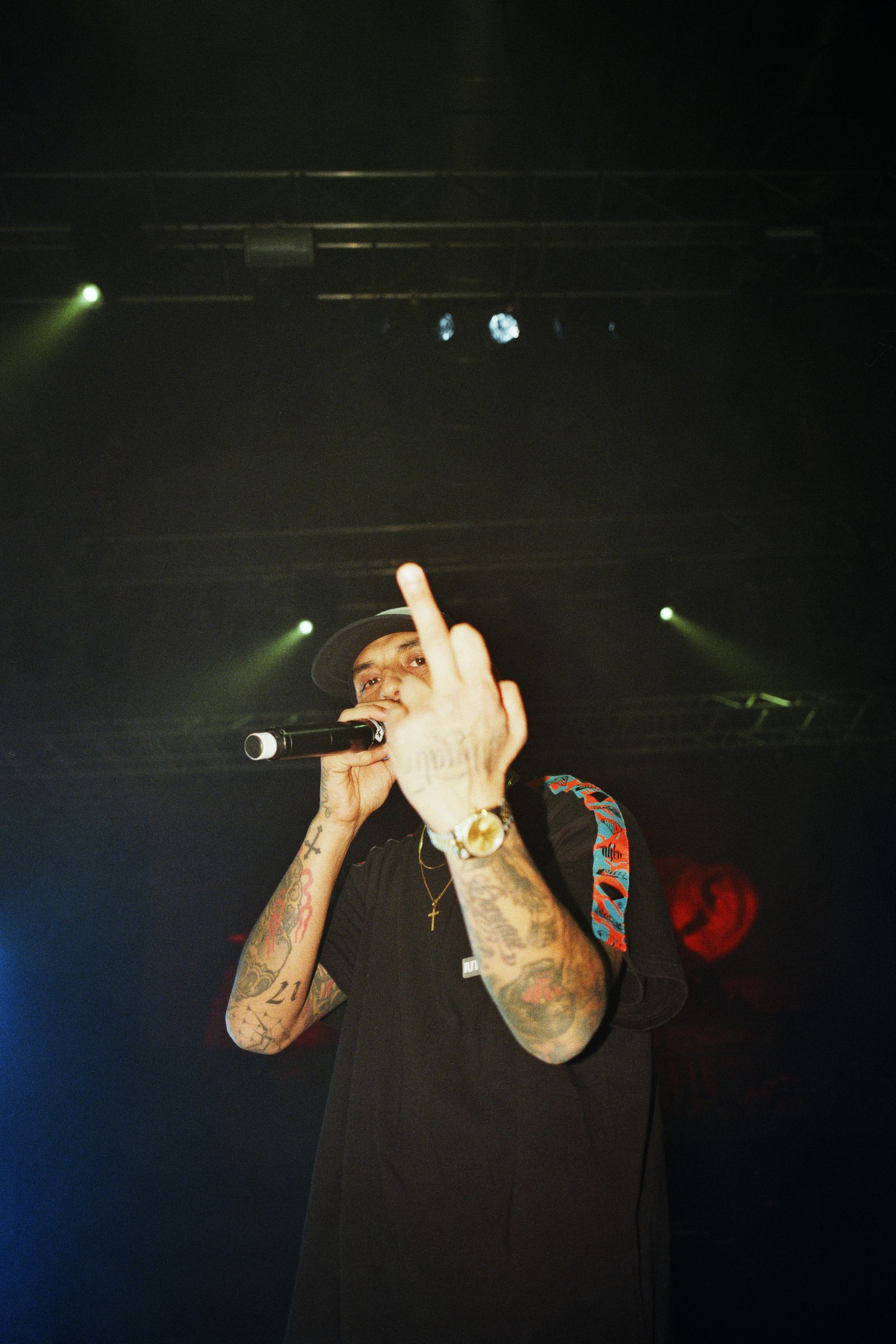 Noyz Narcos, livin' legend on stage