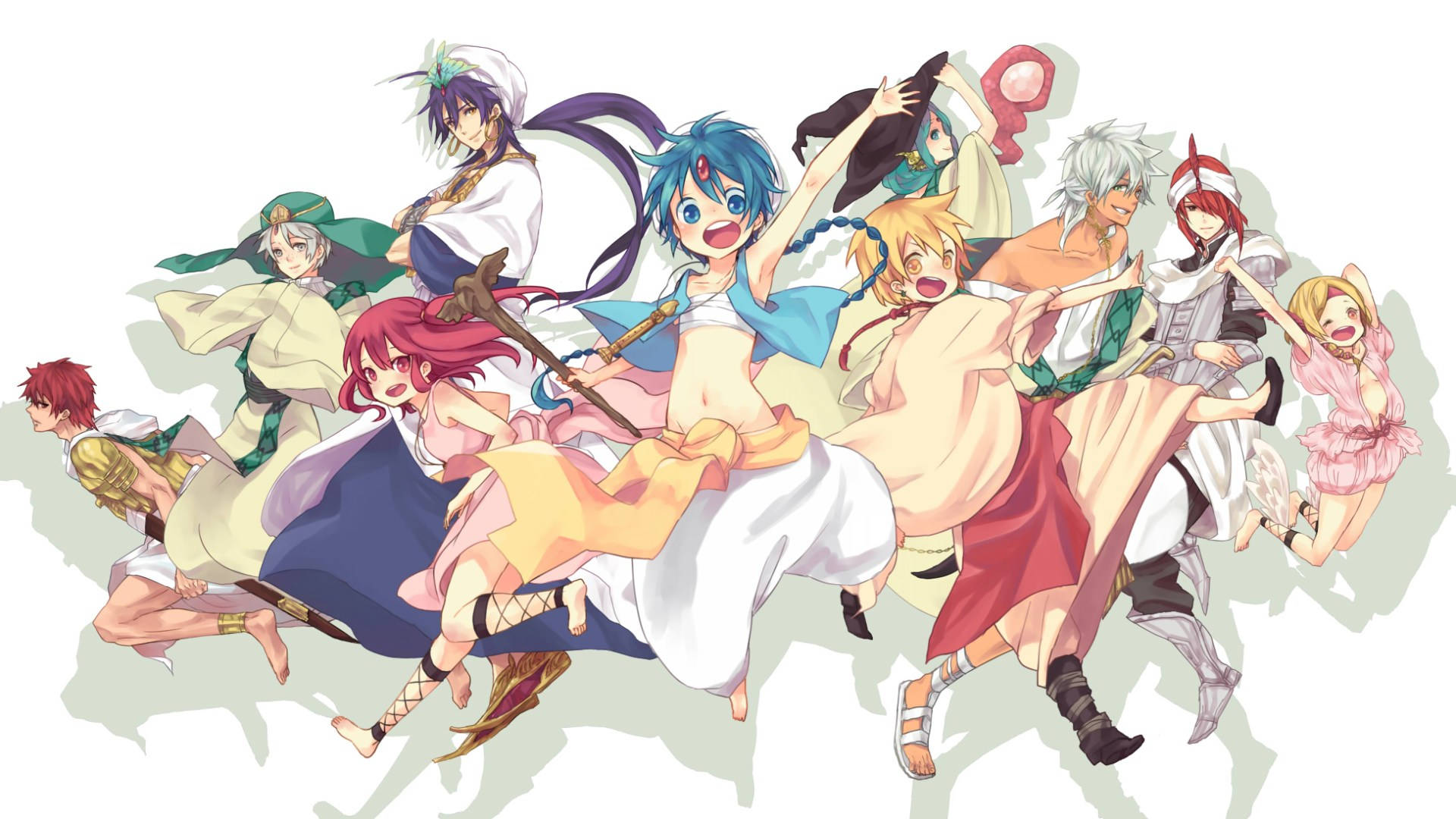 Magi The Labyrinth Of Magic Wallpaper