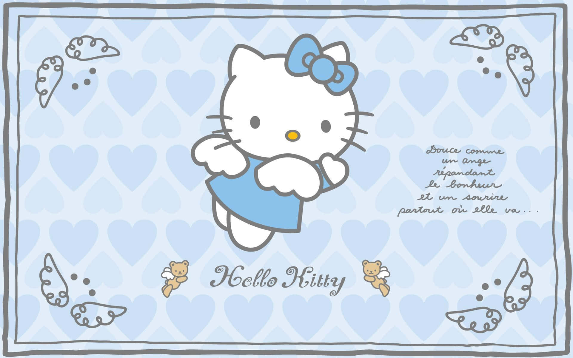 Hello Kitty Thanksgiving HD Wallpaper