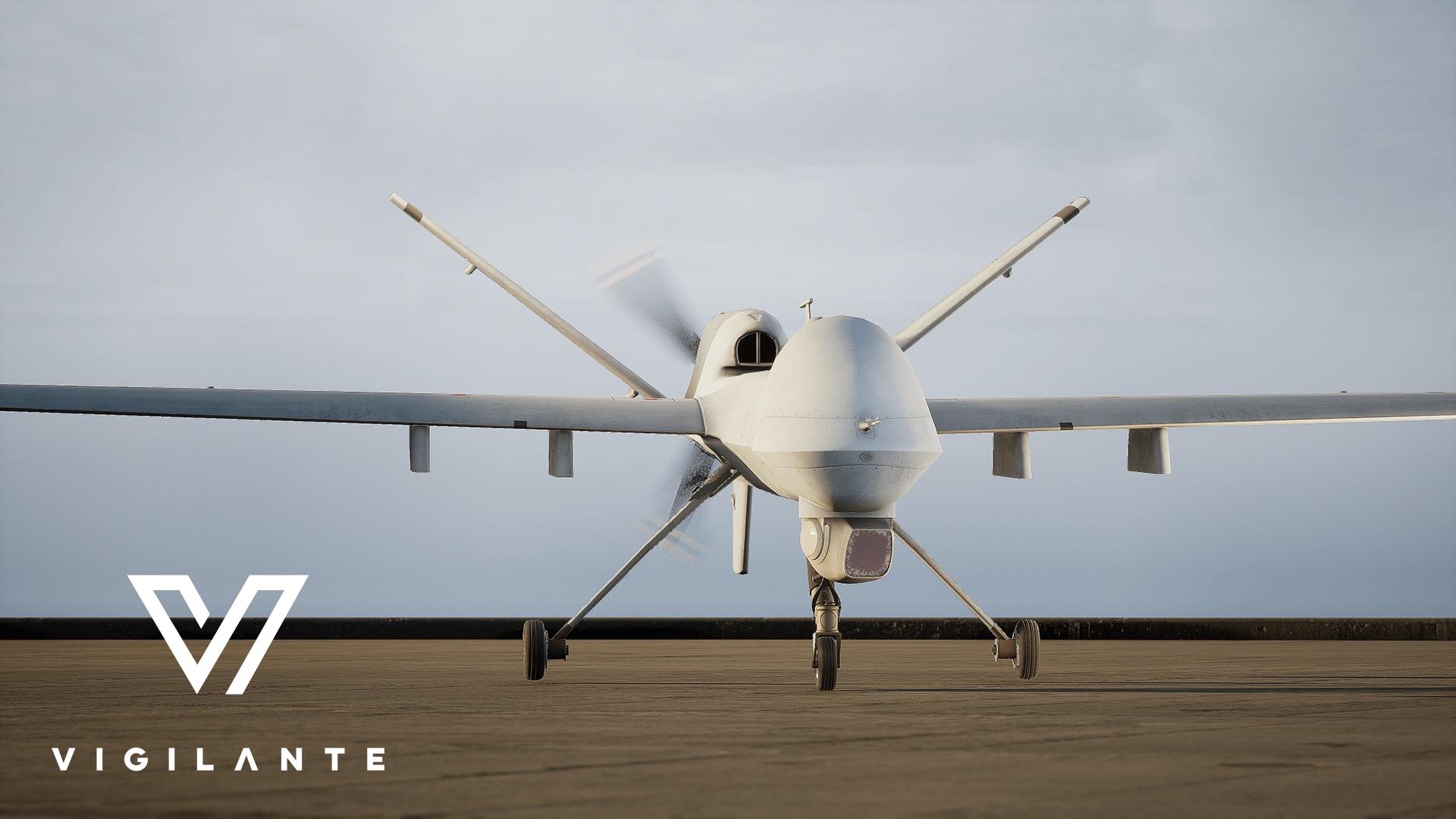 UAV MQ 9 Reaper (West) In Props