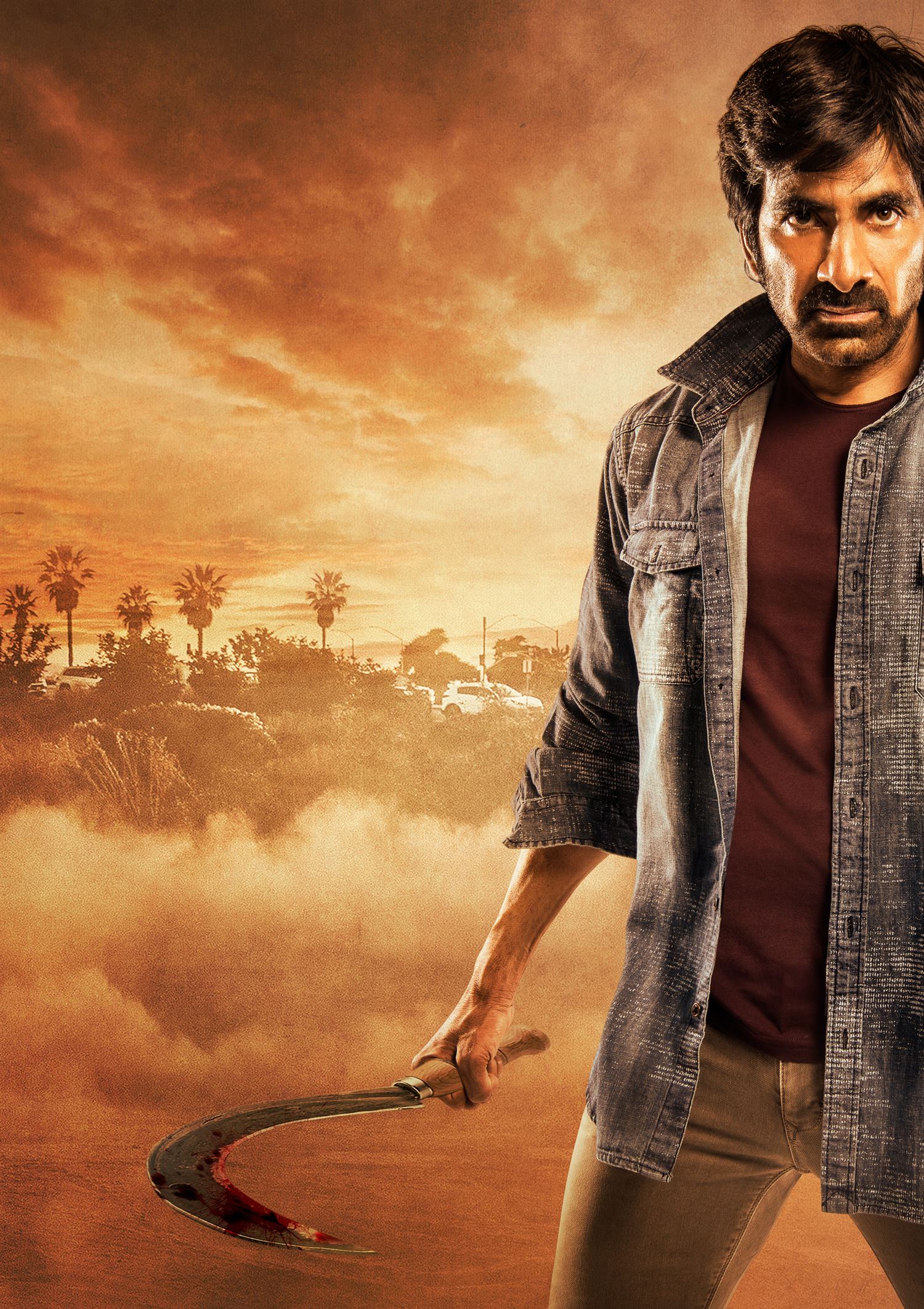 Ramarao on Duty HD Image. Ravi Teja