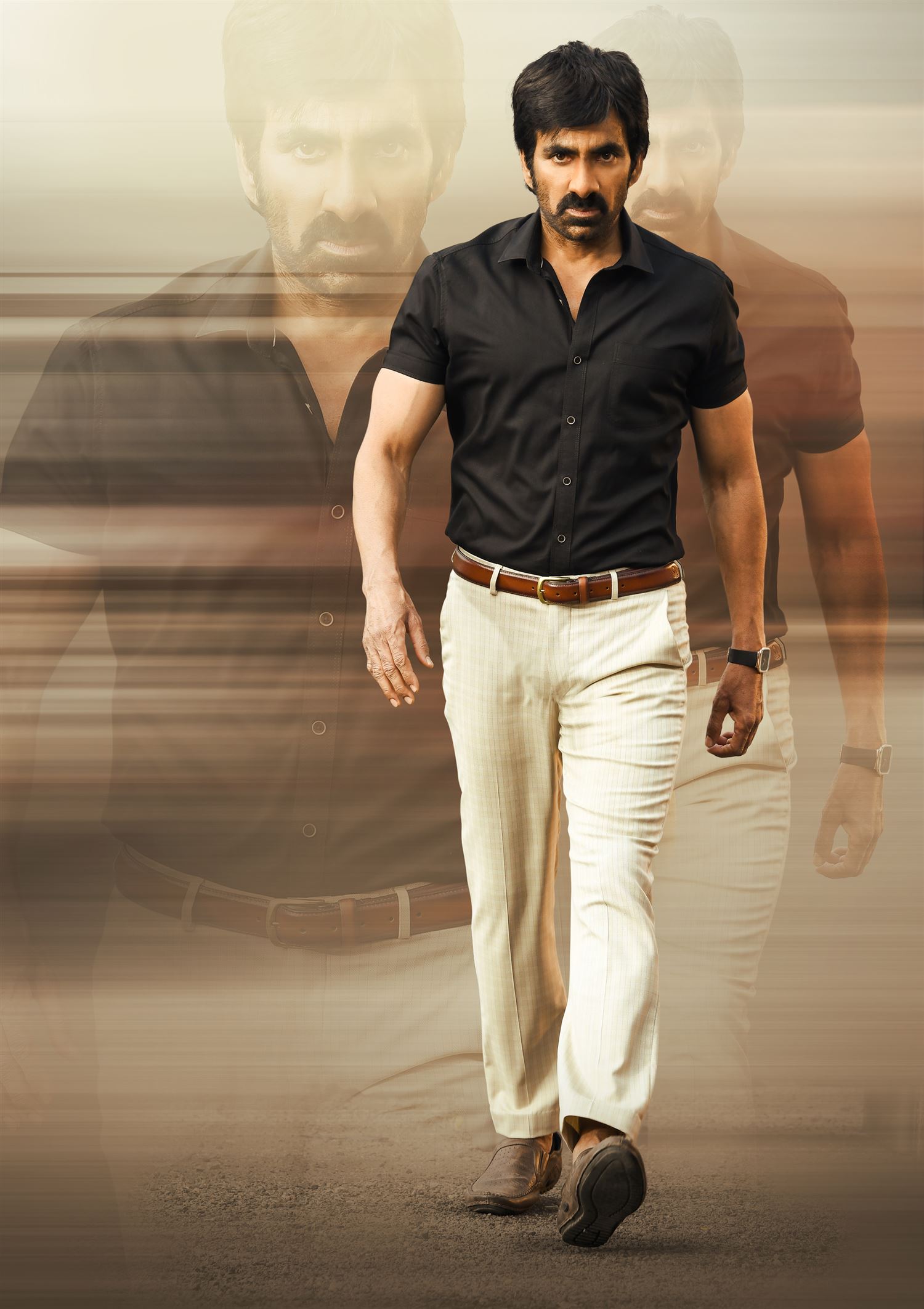 Ramarao on Duty HD Image. Ravi Teja