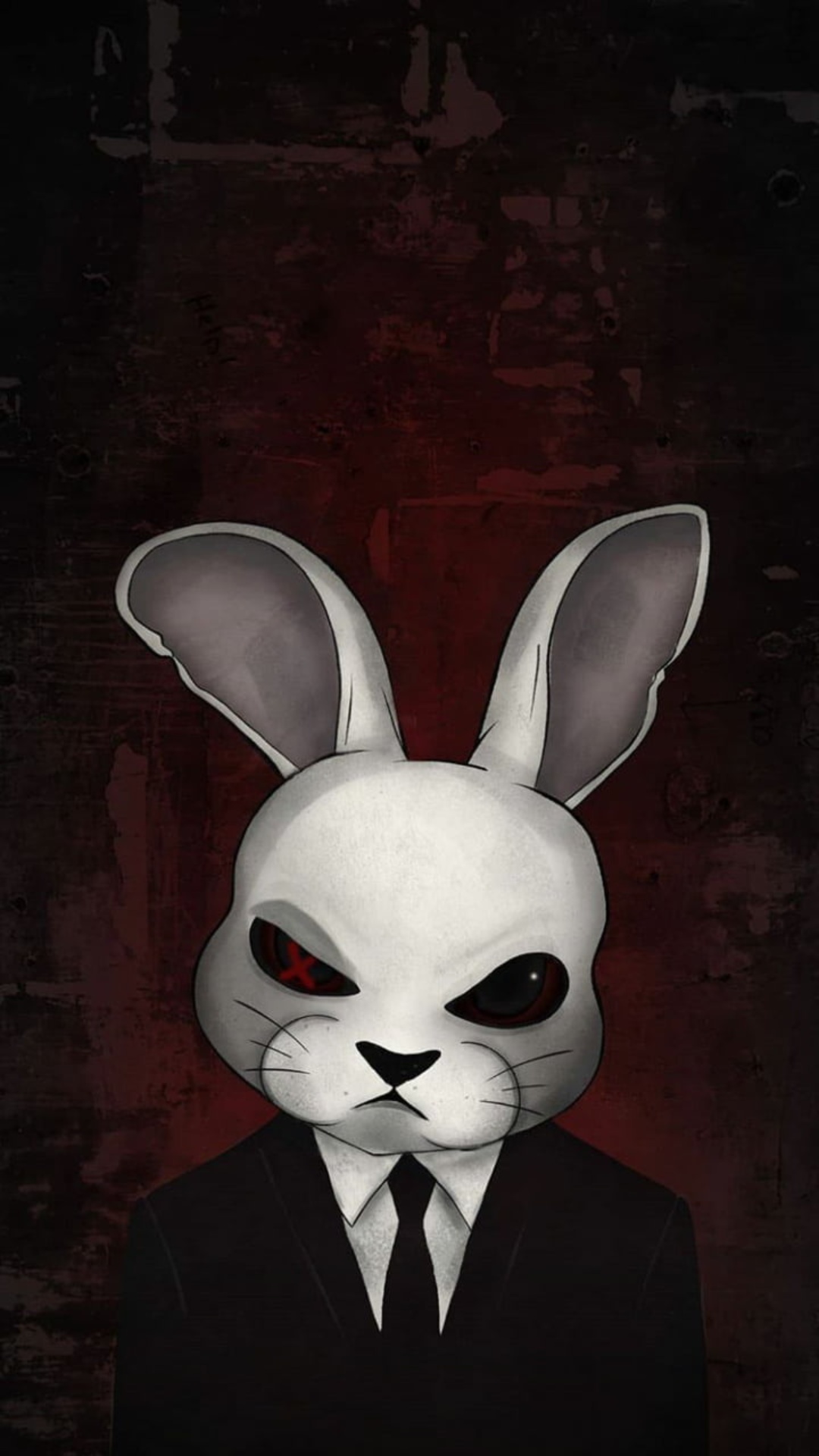 Bunny Rabbit Mask Wallpaper