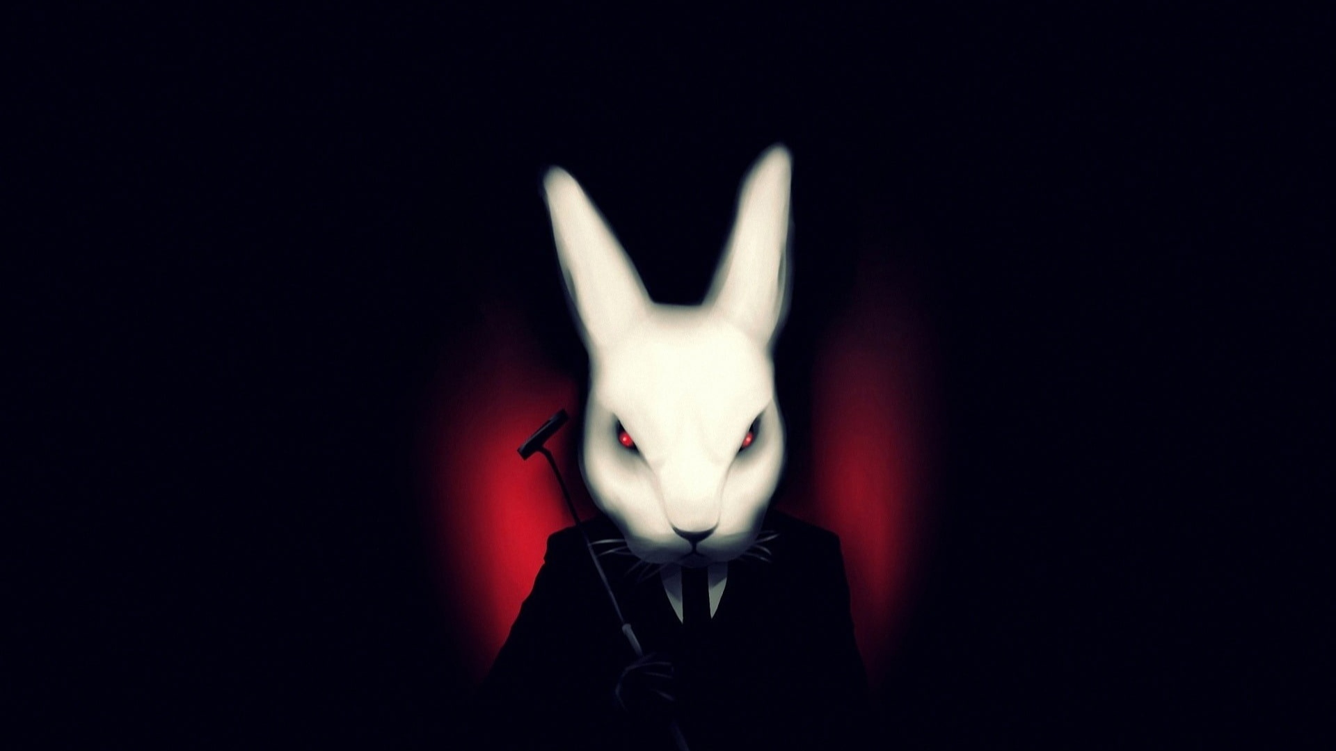 Bunny Rabbit Mask Wallpaper