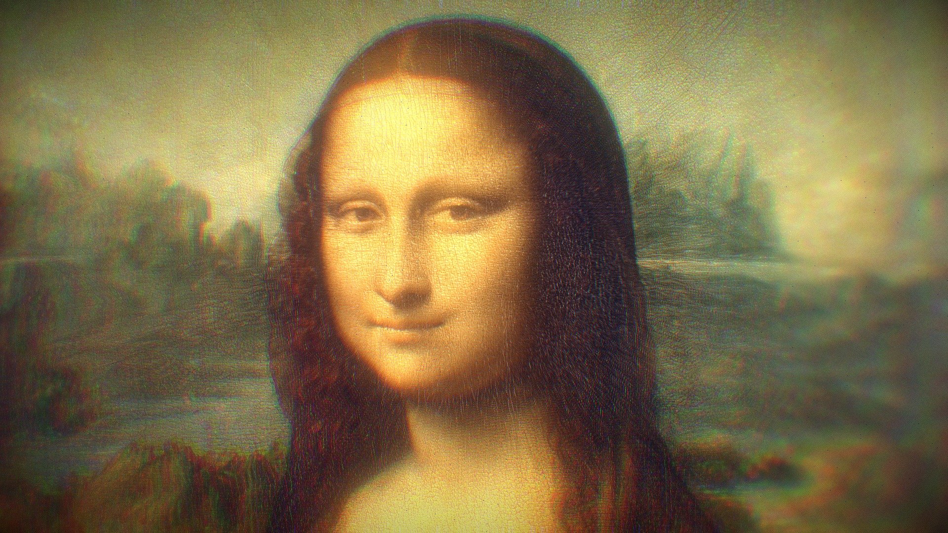 The Mona Lisa Free 3D model