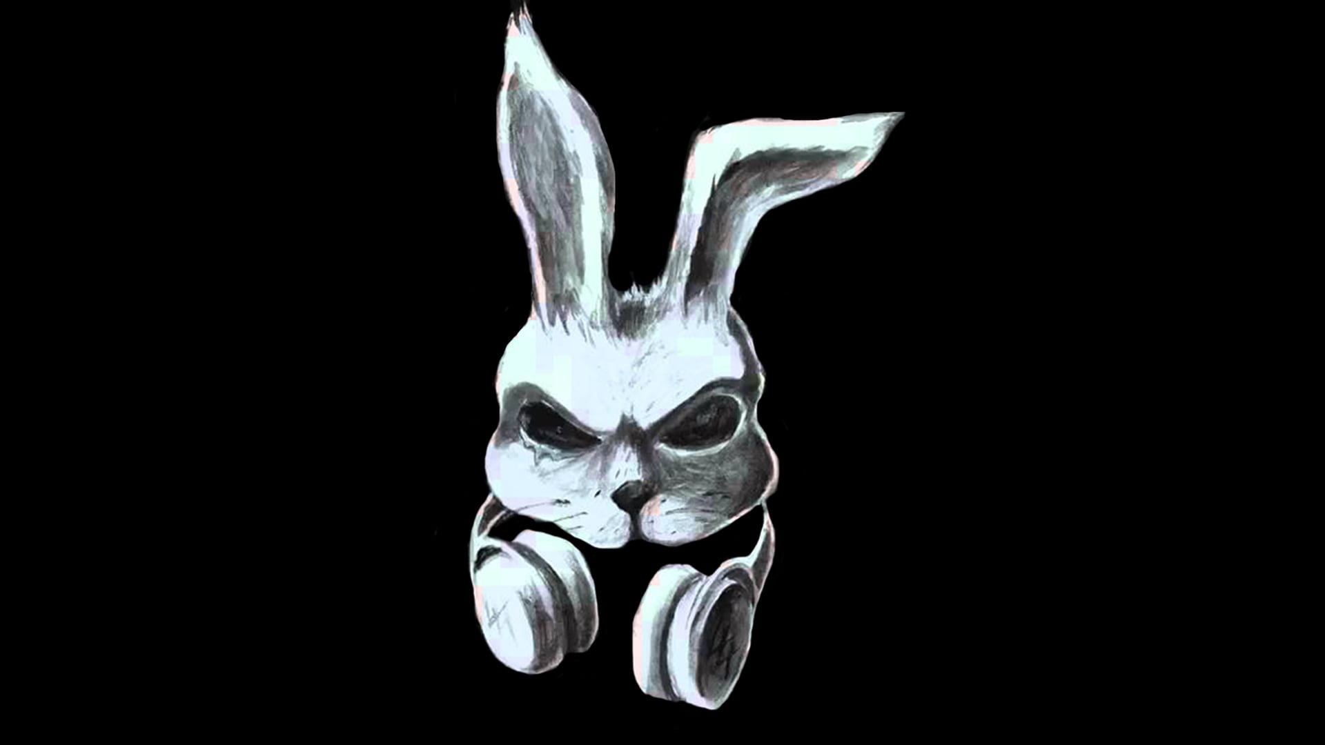 Bunny Rabbit Mask Wallpaper