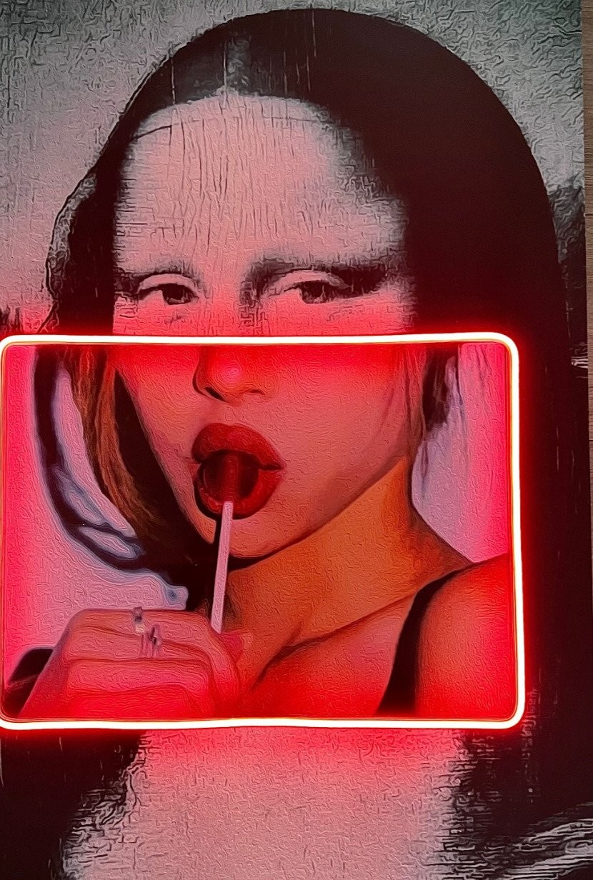 Gioconda Mona Lisa Lollipop