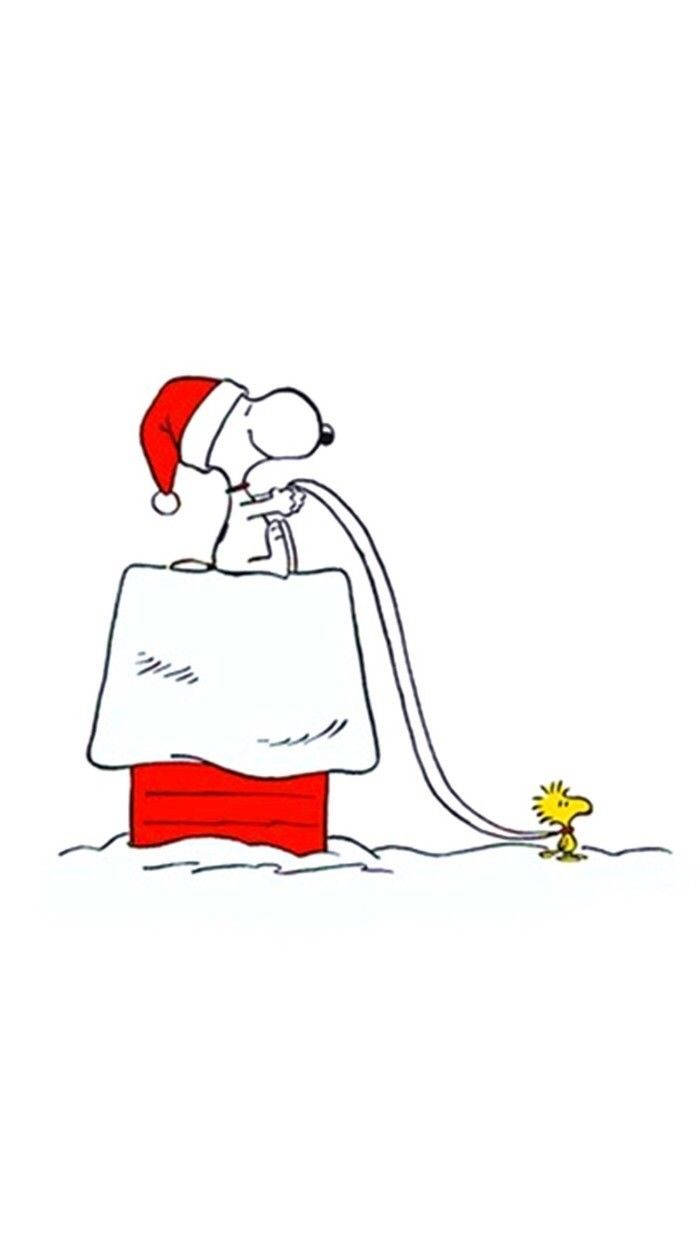 Free Snoopy Christmas HD Wallpaper