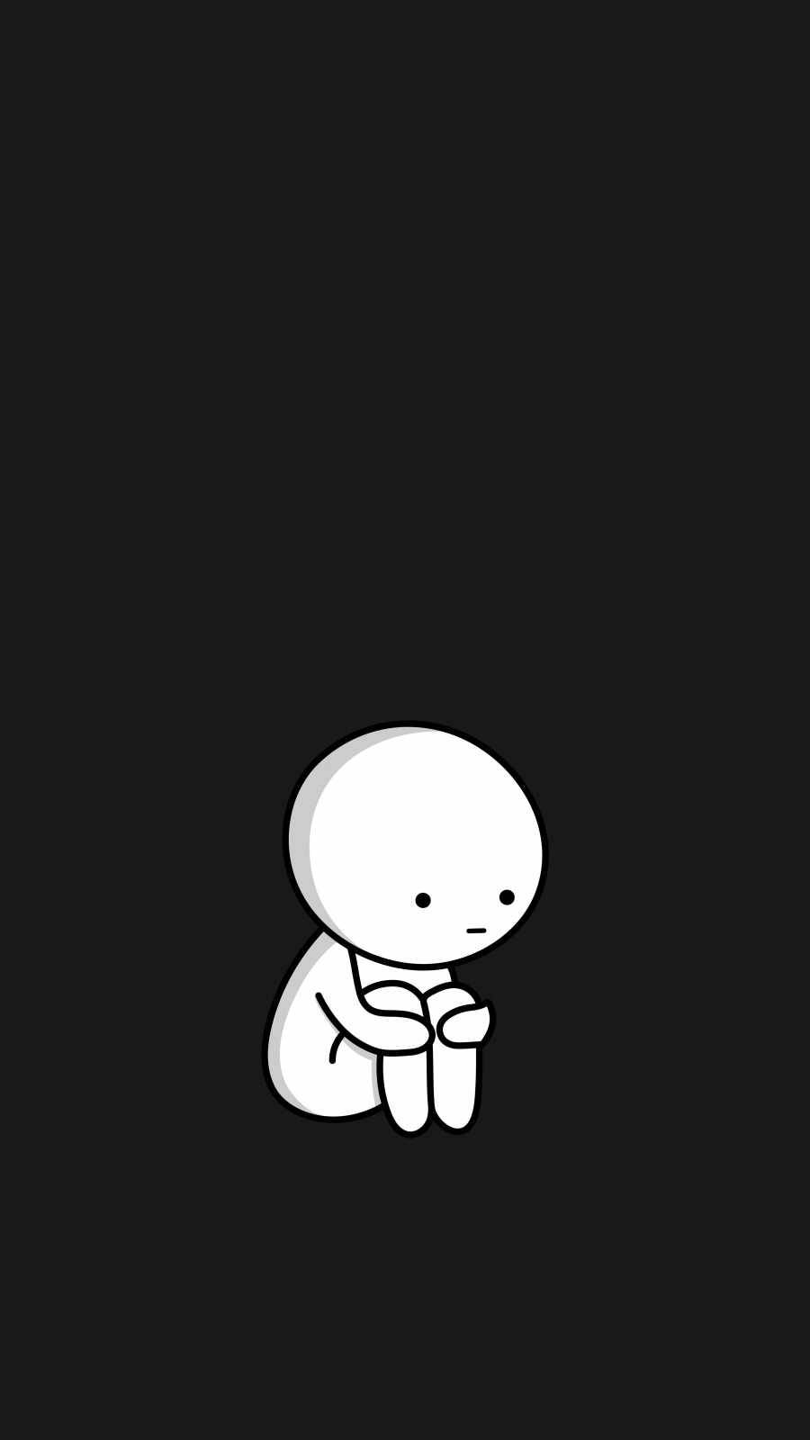 Sad iPhone HD Wallpaper