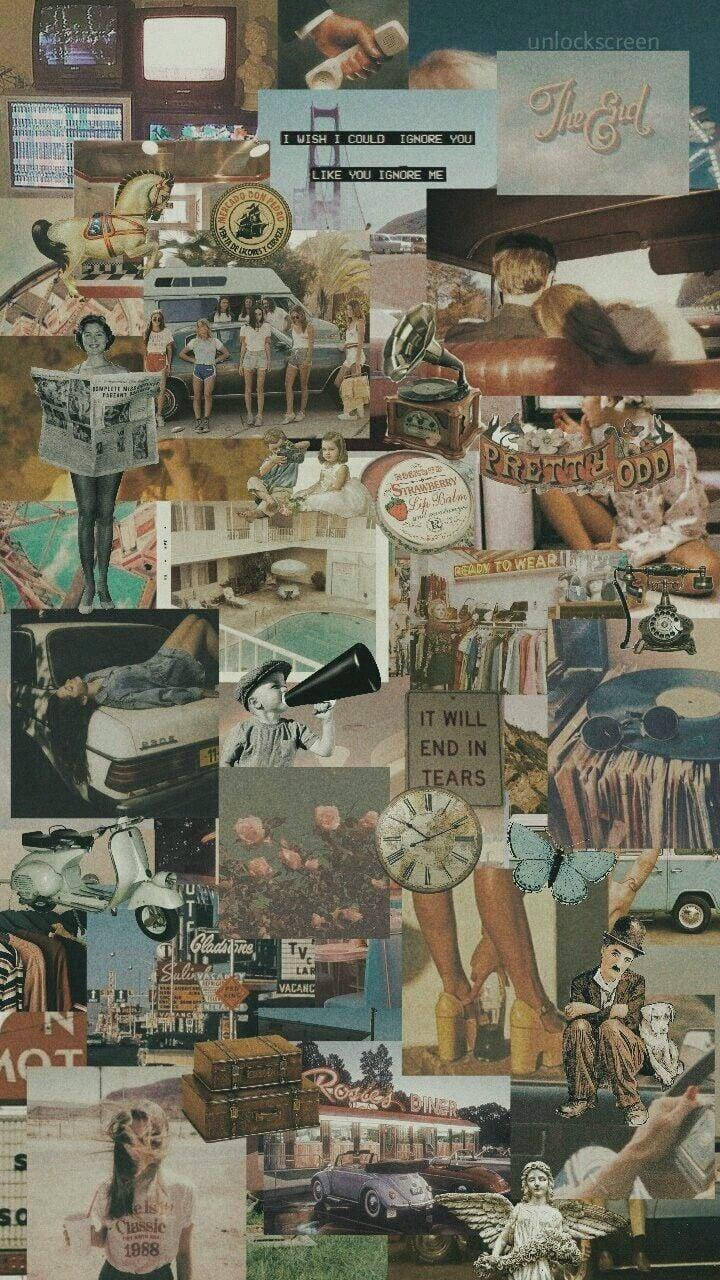 Aesthetic Collage Wallpaper
