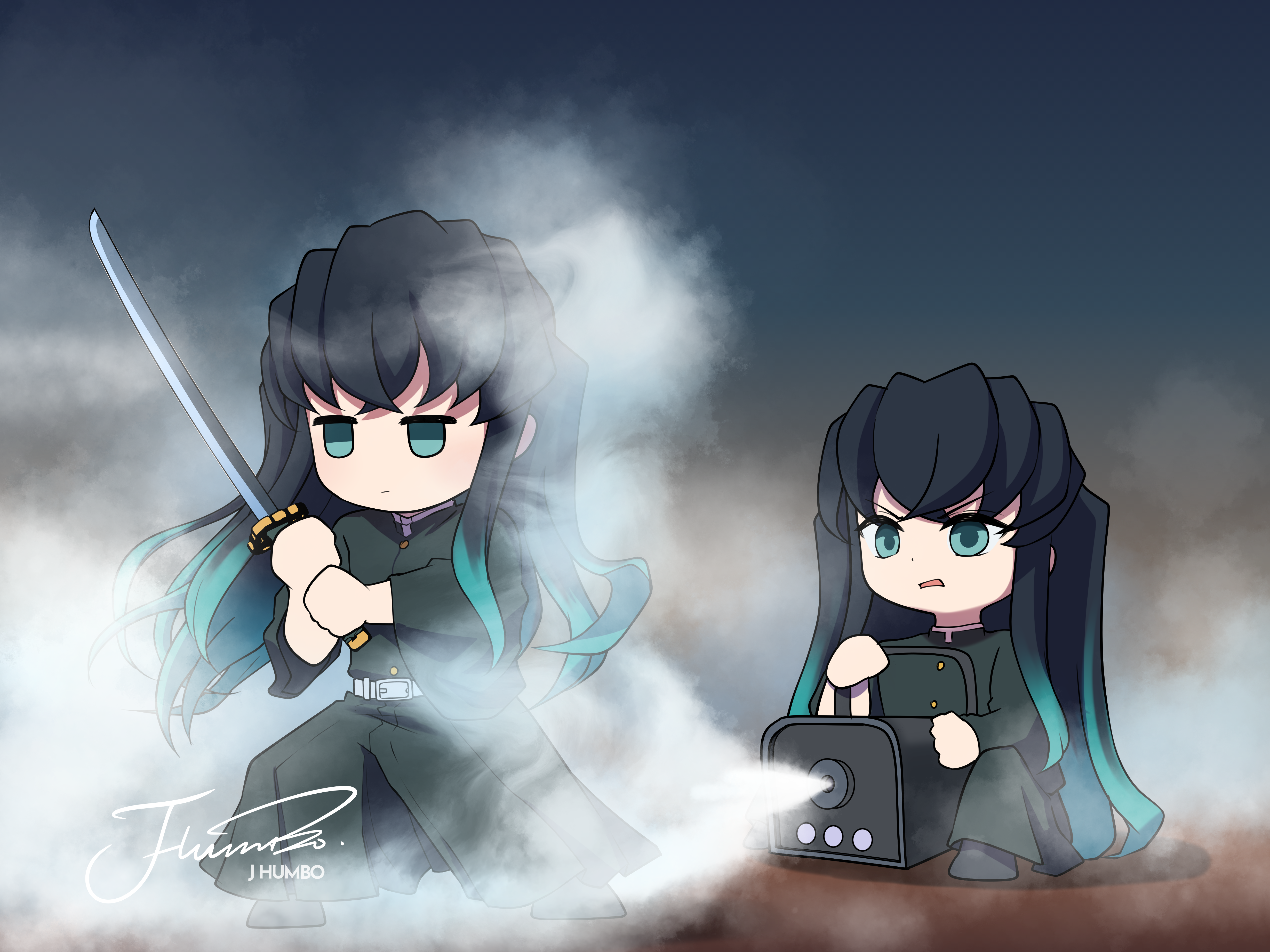 Muichiro Tokito 4K Ultra HD Wallpaper