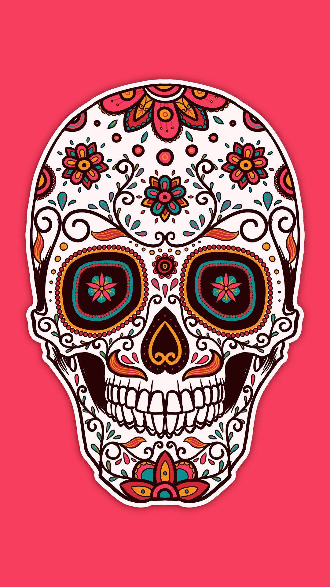 Download free Intricate Sugar Skull On