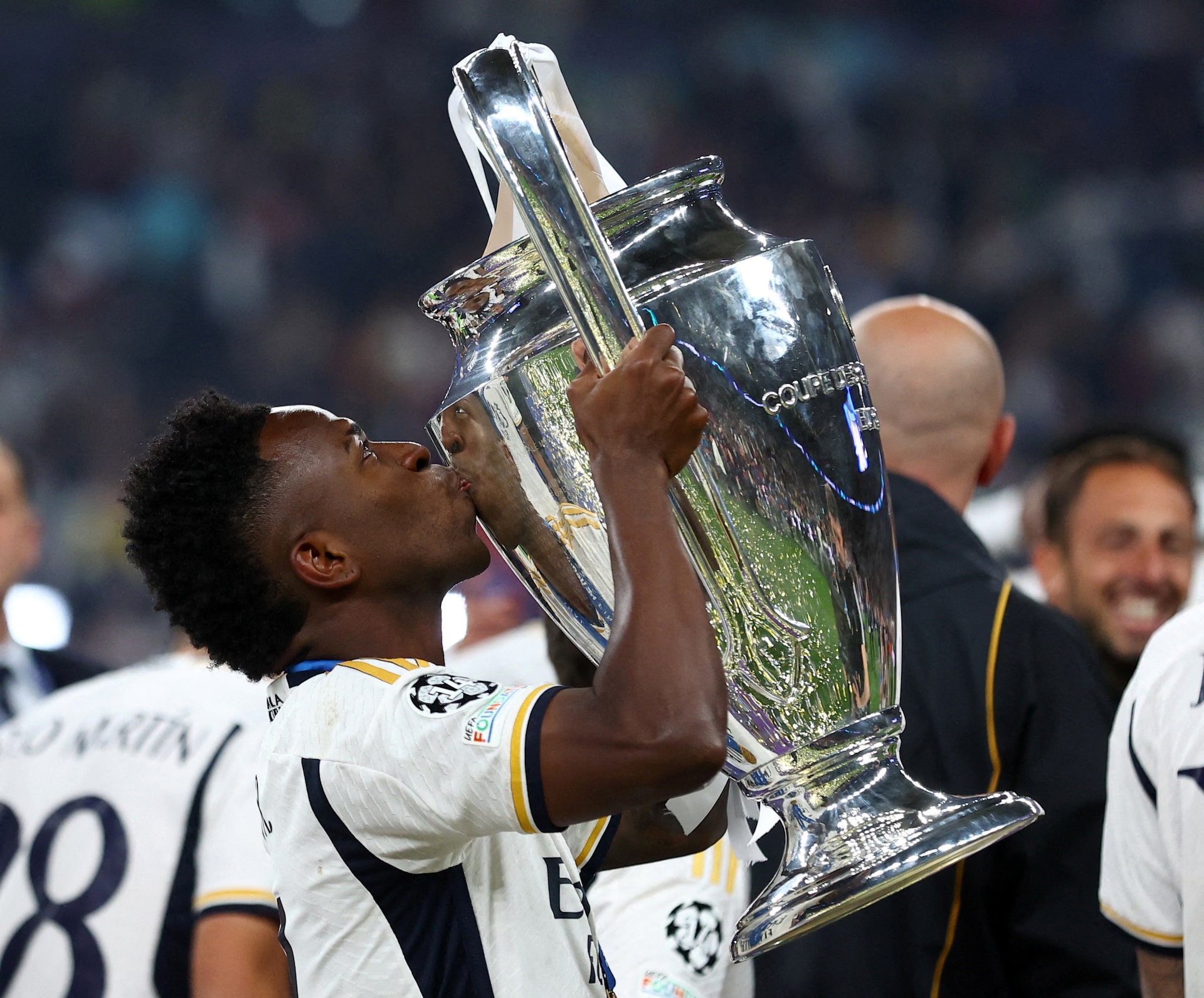 Real Madrid celebrates Champions League