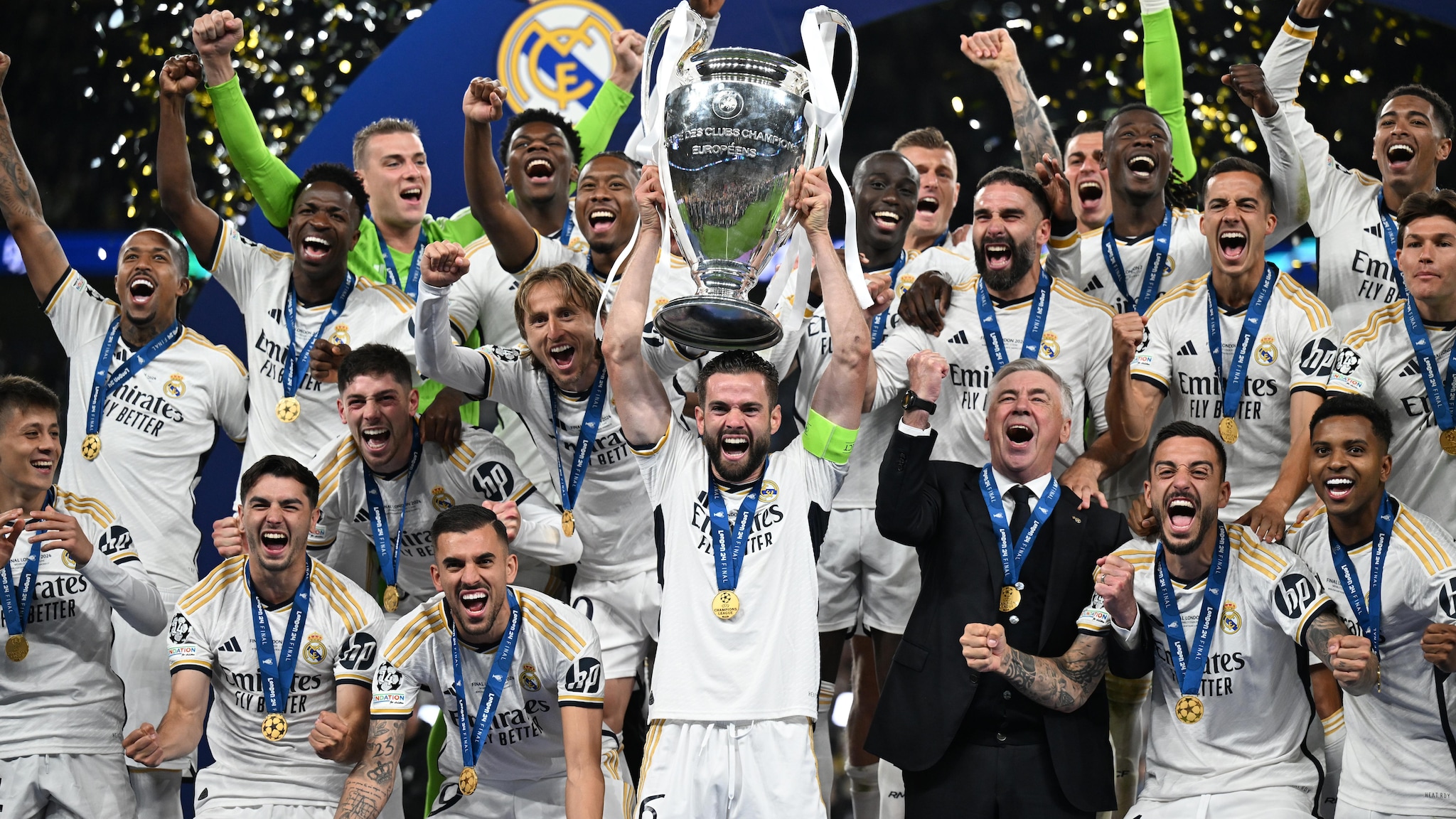 Real Madrid UEFA Champions League 2024 Champions Wallpapers Wallpaper 