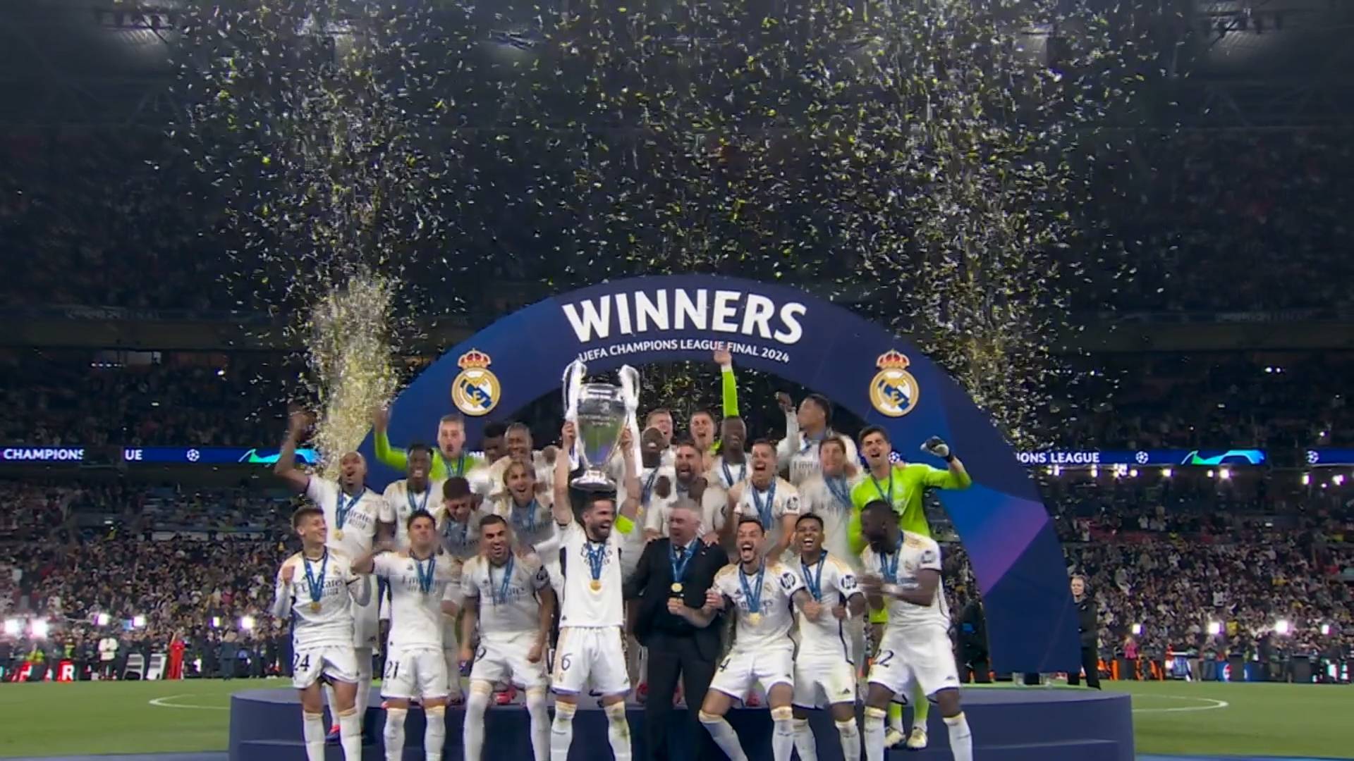Watch Real Madrid is 15th time European
