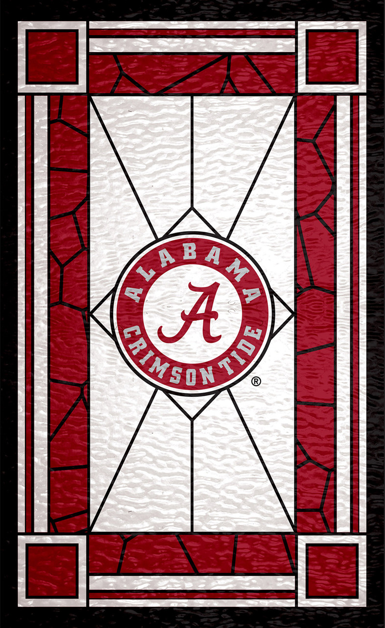 Alabama Crimson Tide 11 x 19 Stained