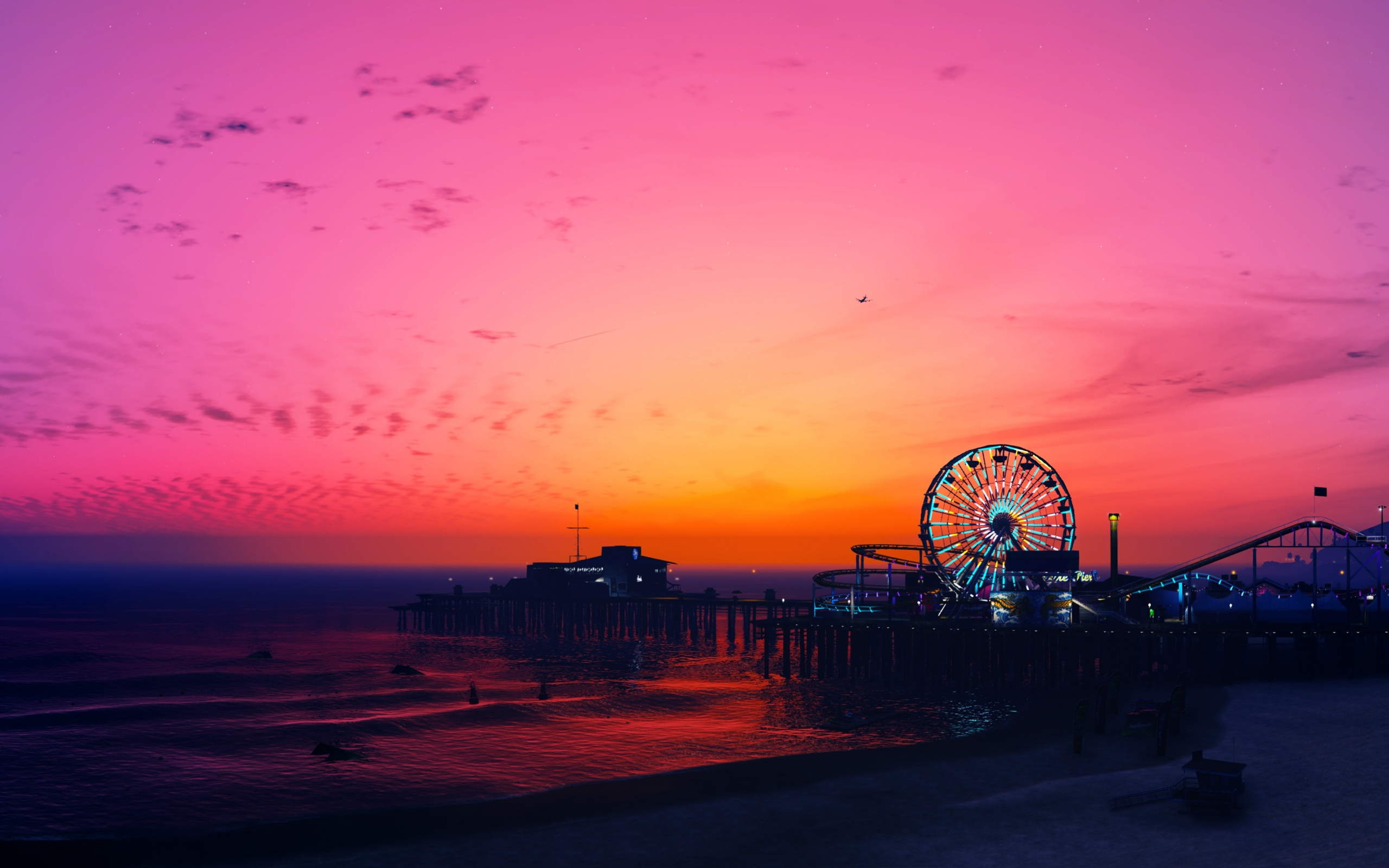 wallpaper 2560x1600 ferris wheel